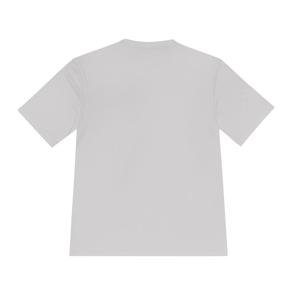 Wazup Colorblock Graphic Tee — Retro Pop 'Wazup' Moisture-Wicking Shirt