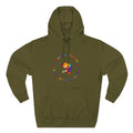 Rainbow Sloth Hoodie — “If You Wouldn’t Find Anyone, You’d Be Looked Under Every Rock” Cozy Graphic Pullover