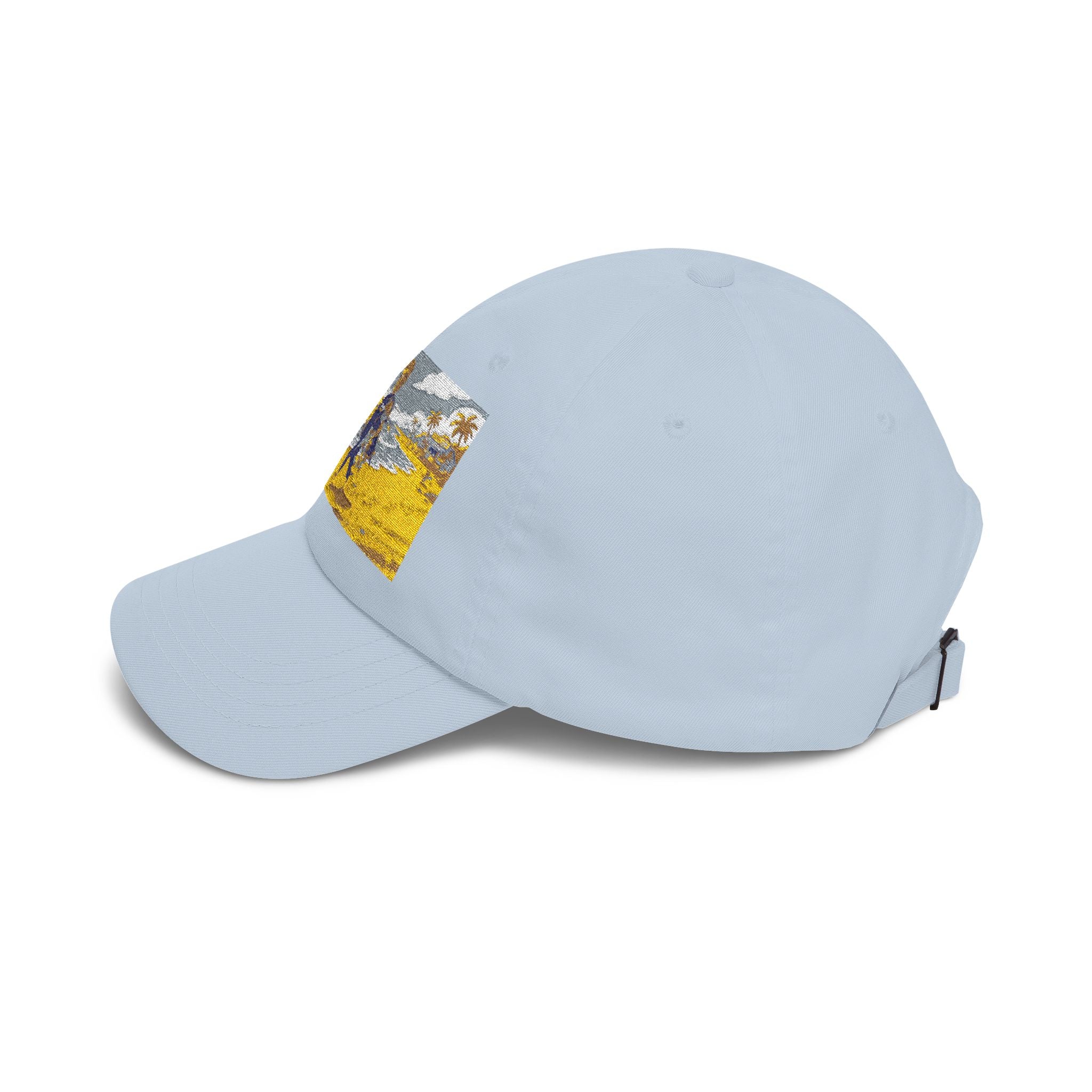 Dad Cap — Vintage Child with Kite Embroidered Baseball Hat