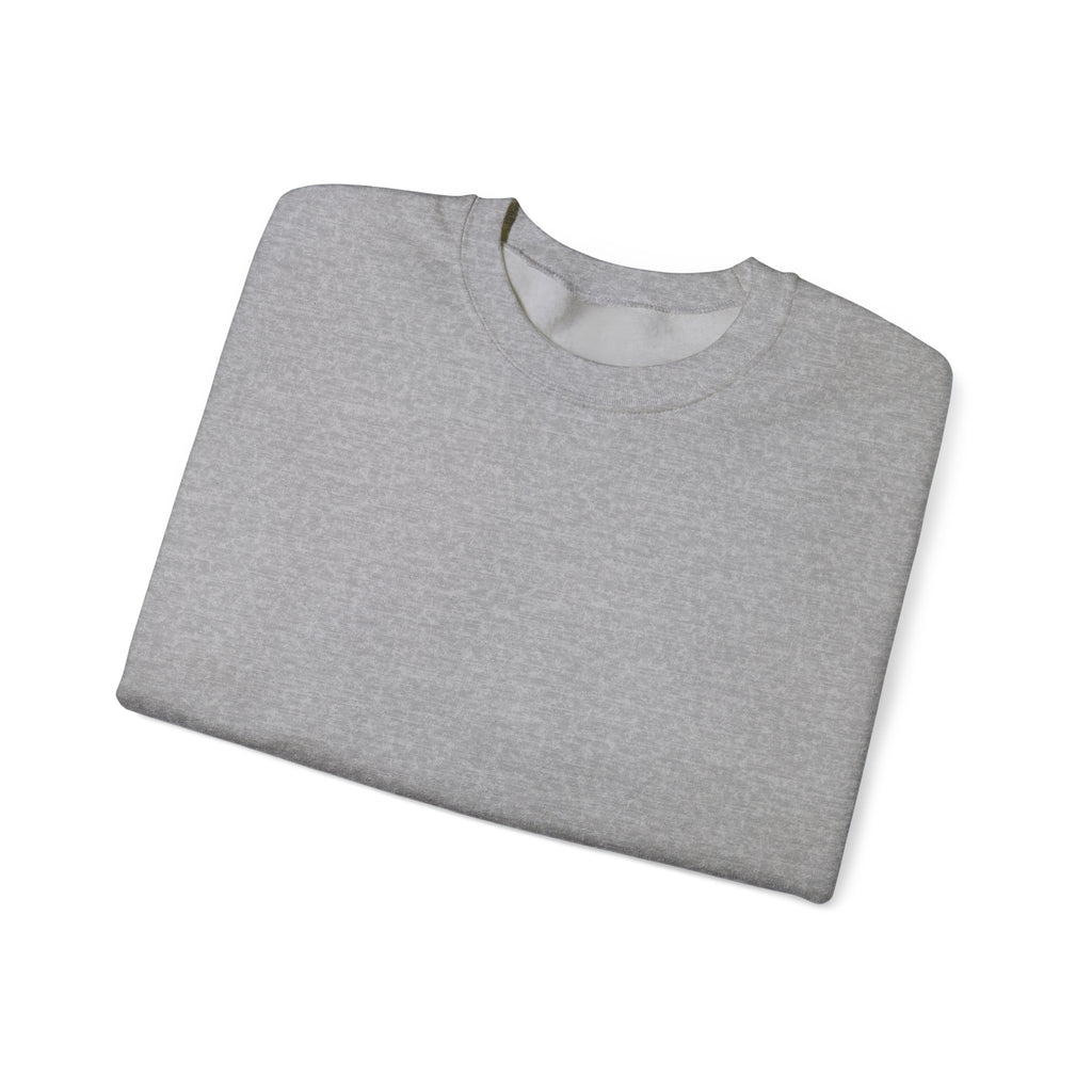 Crewneck Sweatshirt — Back Graphic Positive Notes Design ("A Place For Everyone Here")