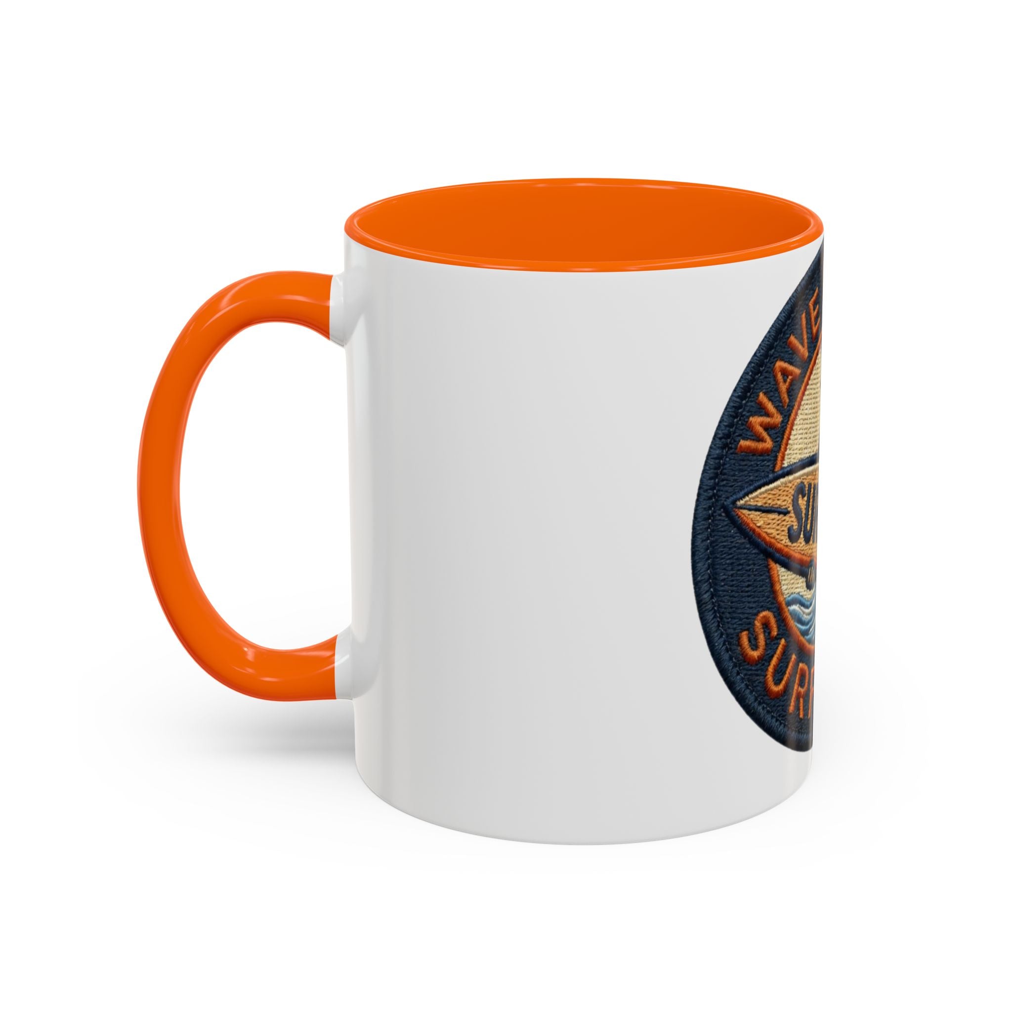 Surf's Up Wave Hunters Coffee Mug — Retro Surfin' USA Accent Mug