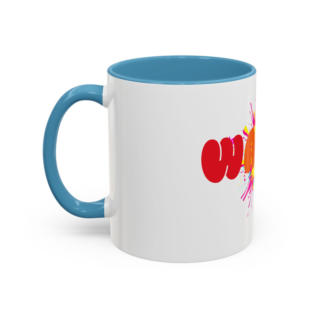 Wazzup Rainbow Splash Accent Coffee Mug (11/15oz)