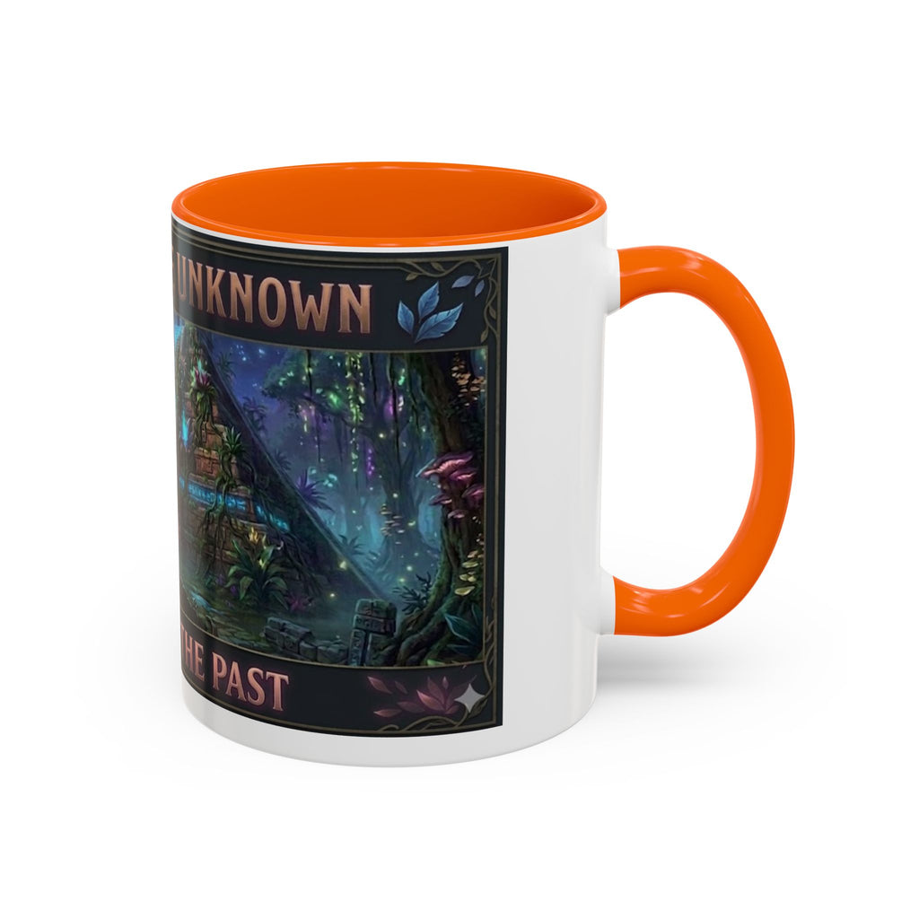 Mystical Adventure Coffee Mug — "Step Into the Unknown, Illuminate the Past"