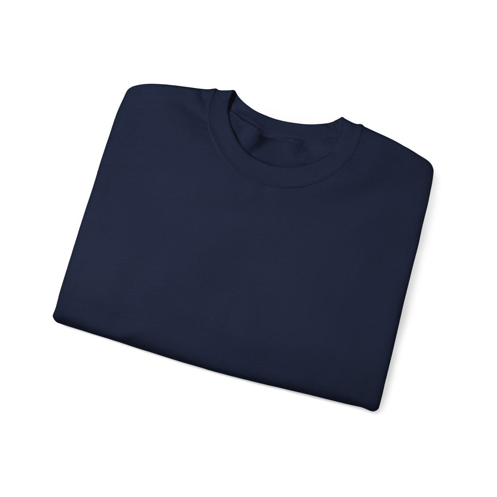 Crewneck Sweatshirt — Back Graphic Positive Notes Design ("A Place For Everyone Here")
