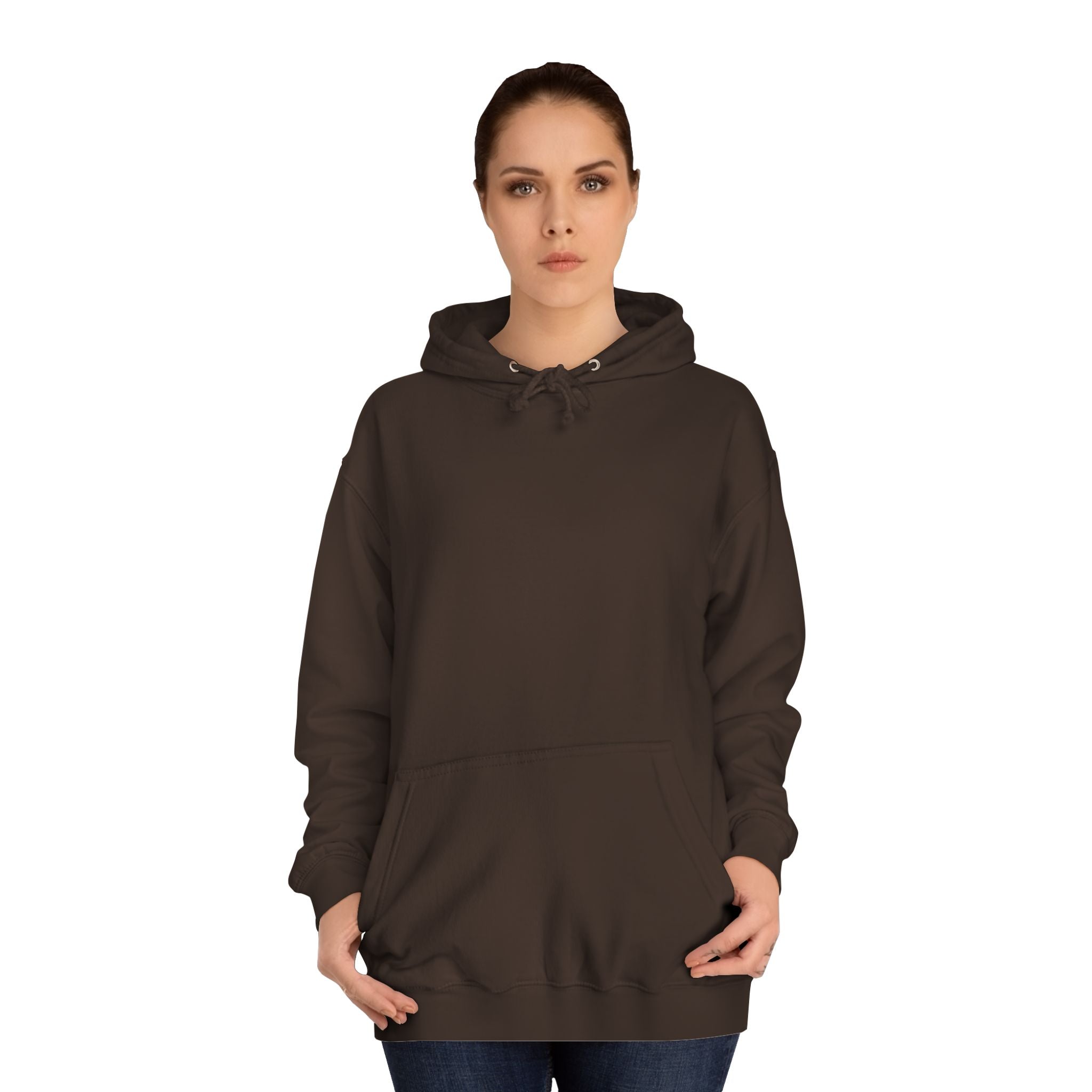 Beach Scene Hoodie — "The Beach" Retro Sunset Palm Design