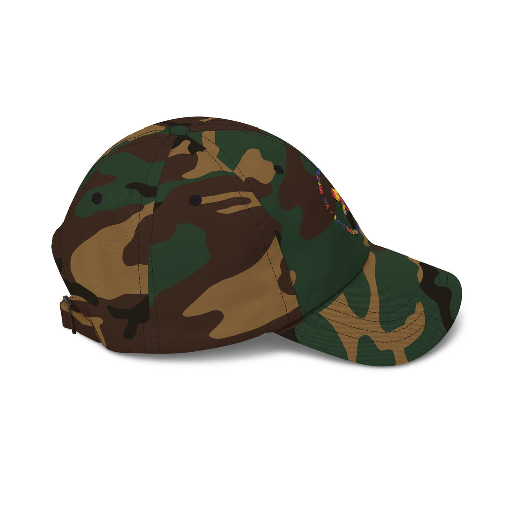 Classic Dad Cap — Colorful Sleeping Bear Embroidered Hat