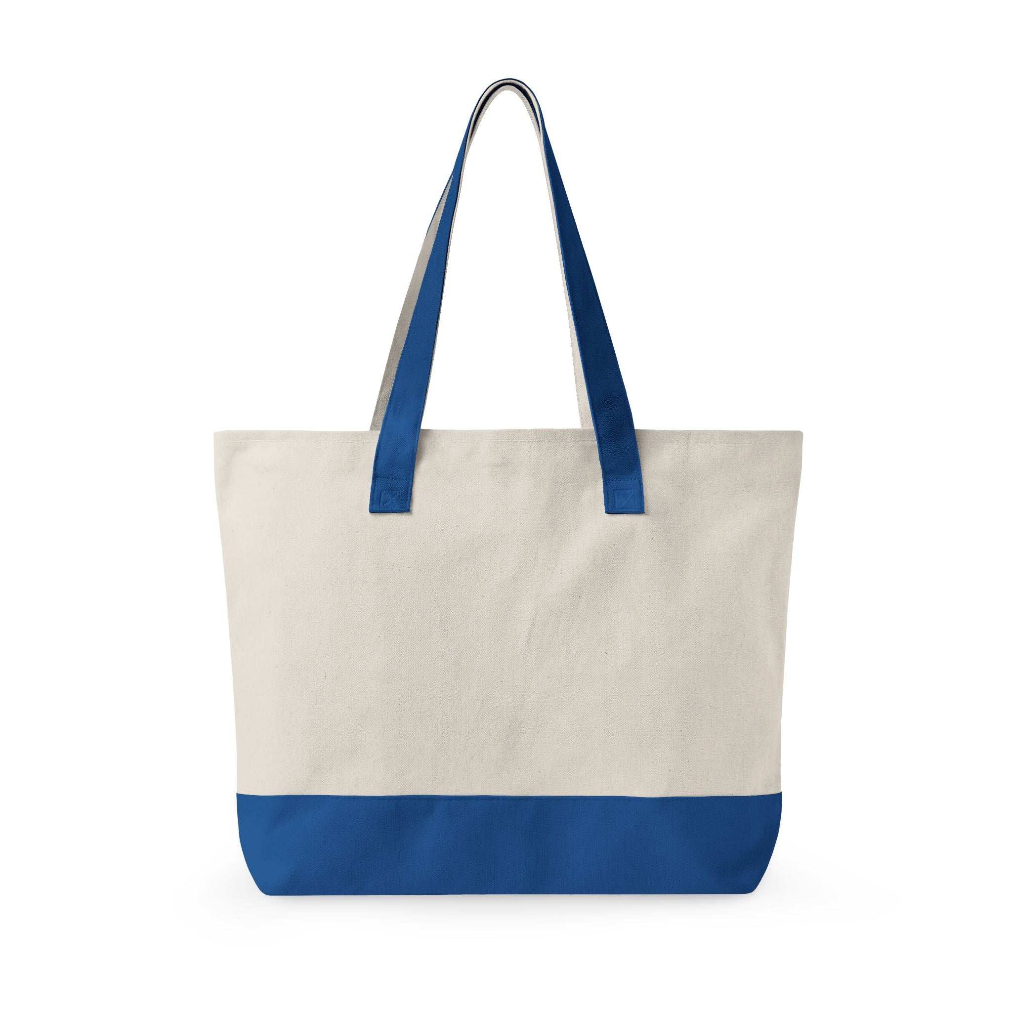 Canvas Tote Bag — Whimsical Moon Cat Butterfly Design