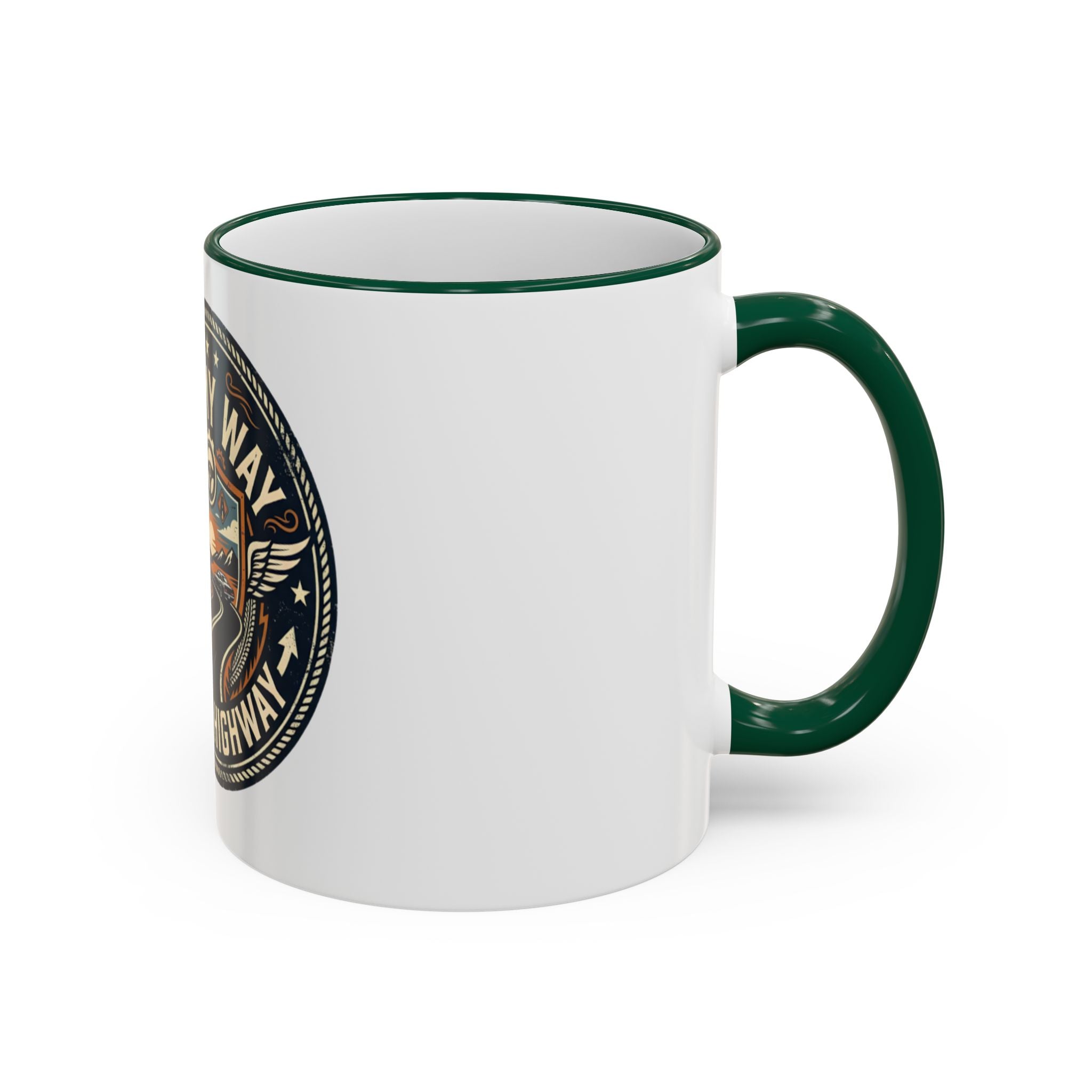 Accent Rim & Handle Mug (11oz, 15oz)