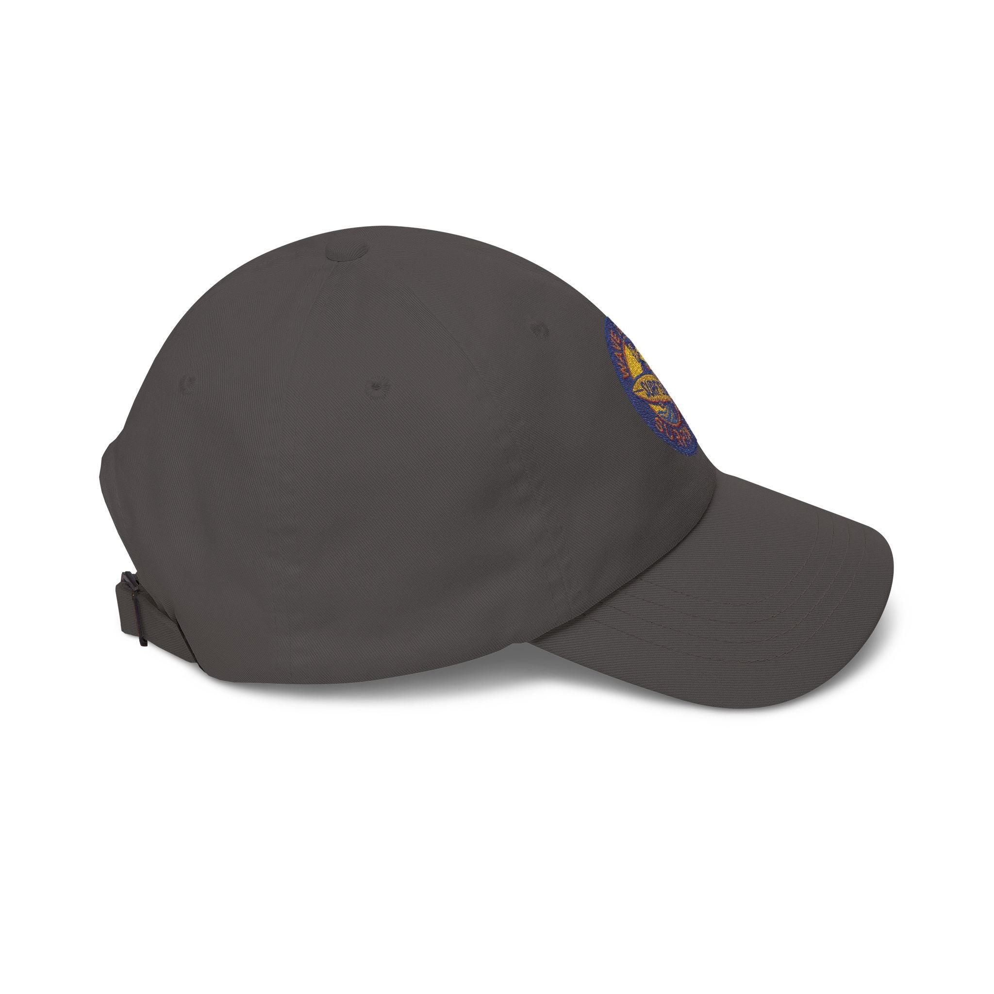 Dad Cap — Retro Surf Patch “Wave Hunter Surfin USA” Embroidered Baseball Hat