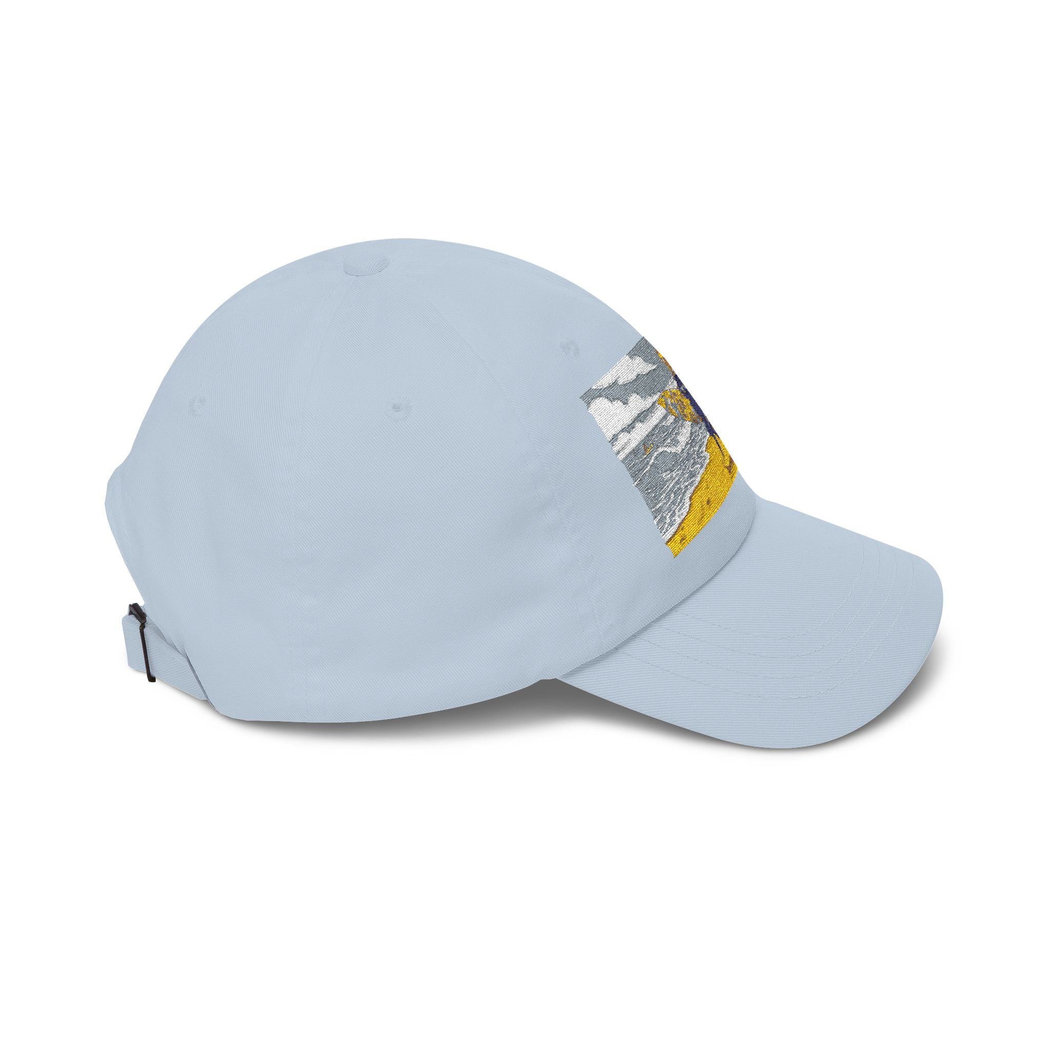 Dad Cap — Vintage Child with Kite Embroidered Baseball Hat