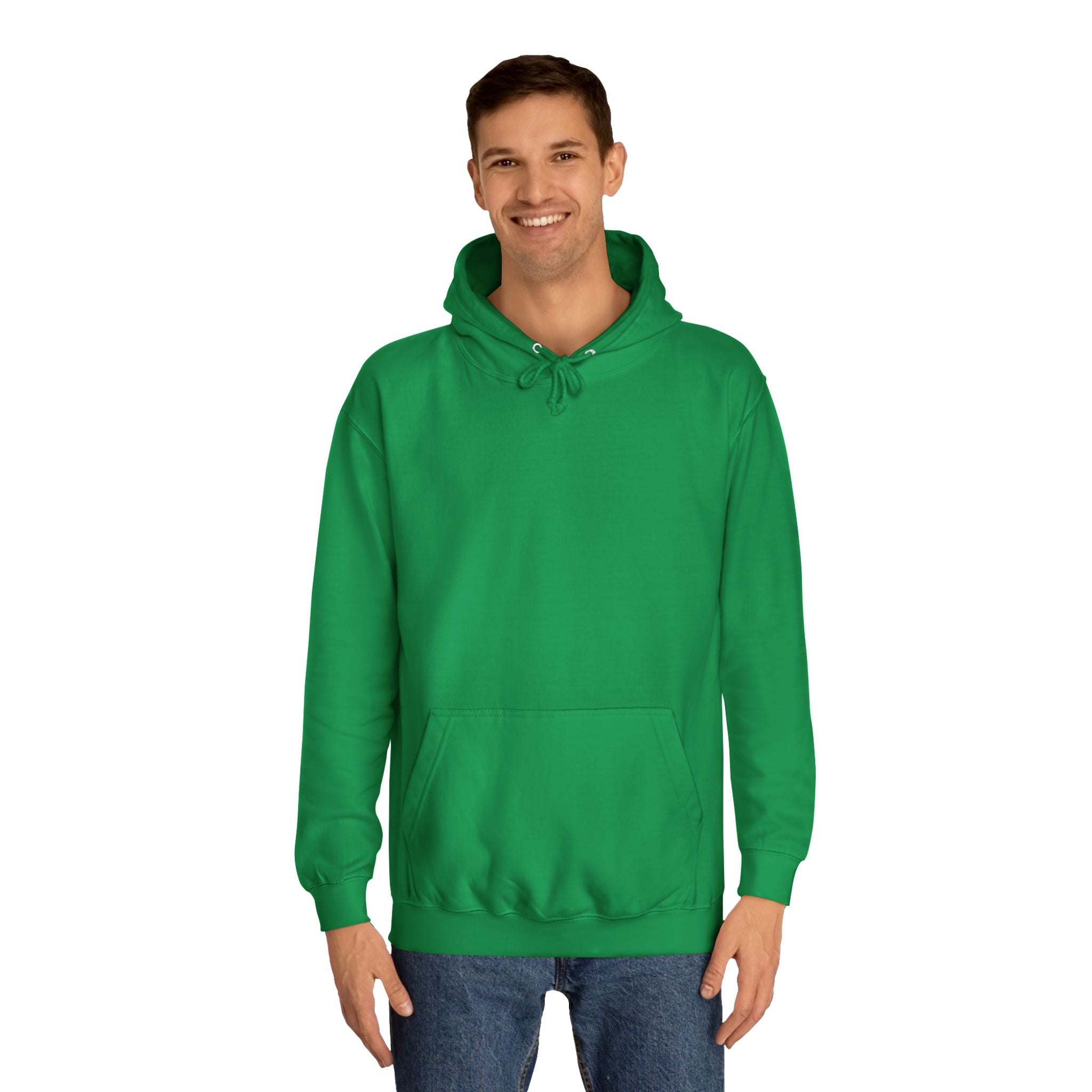 Beach Scene Hoodie — "The Beach" Retro Sunset Palm Design