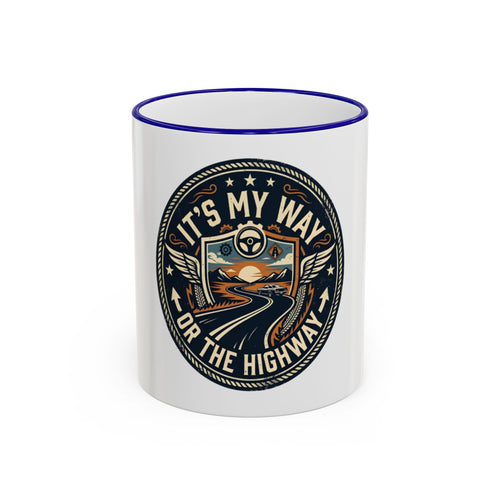 Accent Rim & Handle Mug (11oz, 15oz)