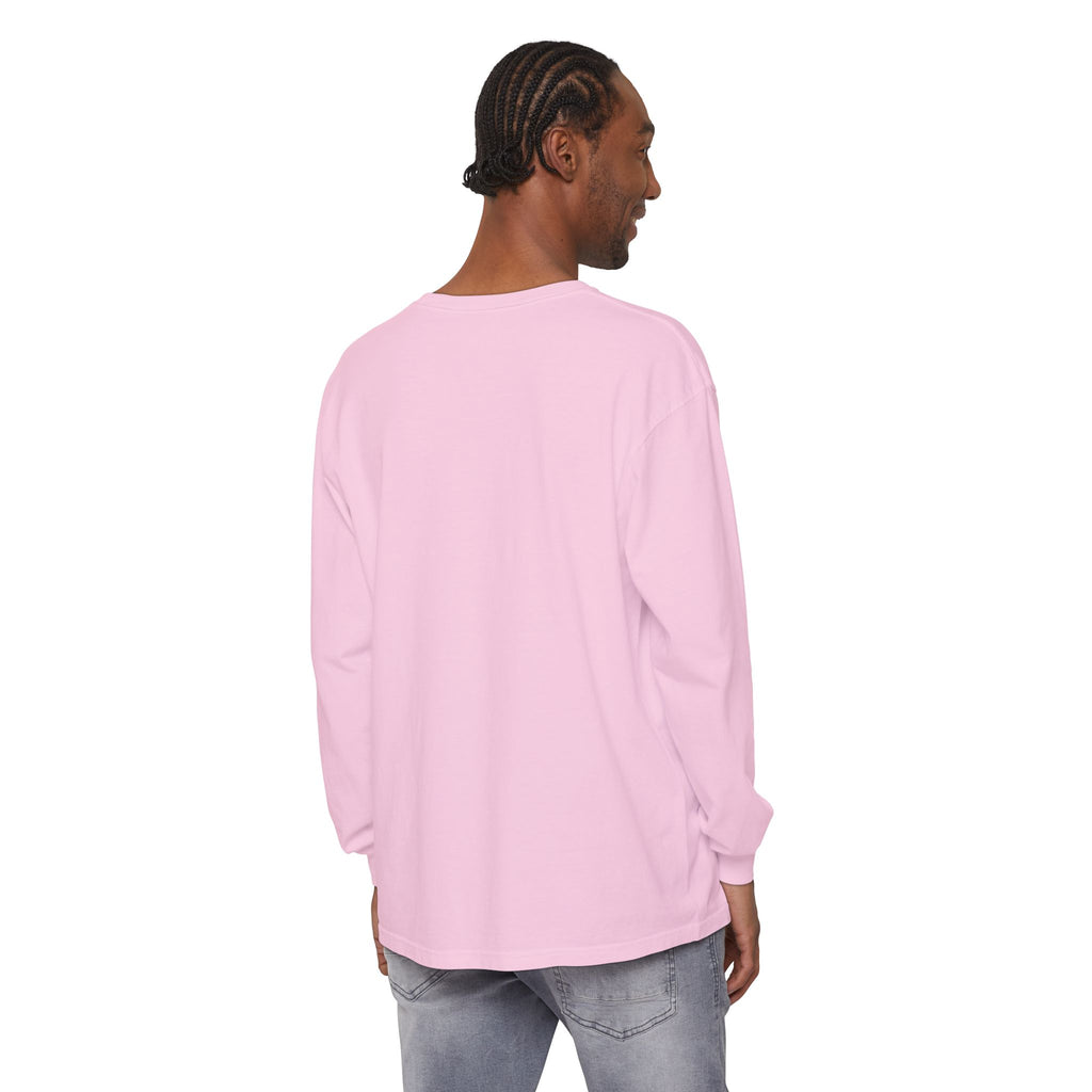 Cute Rainbow Cats Holding Hands Long Sleeve Tee – "Love" Graphic
