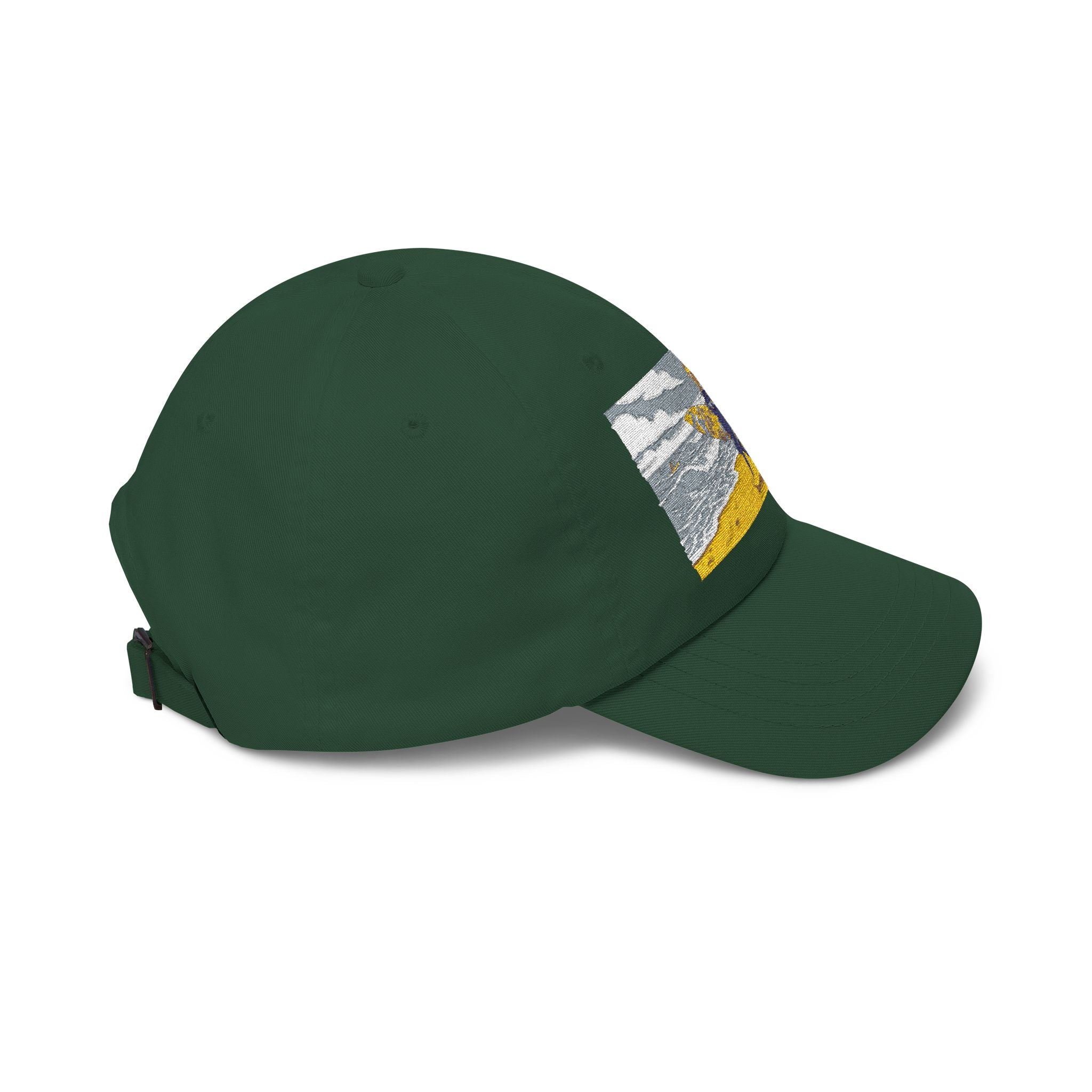 Dad Cap — Vintage Child with Kite Embroidered Baseball Hat
