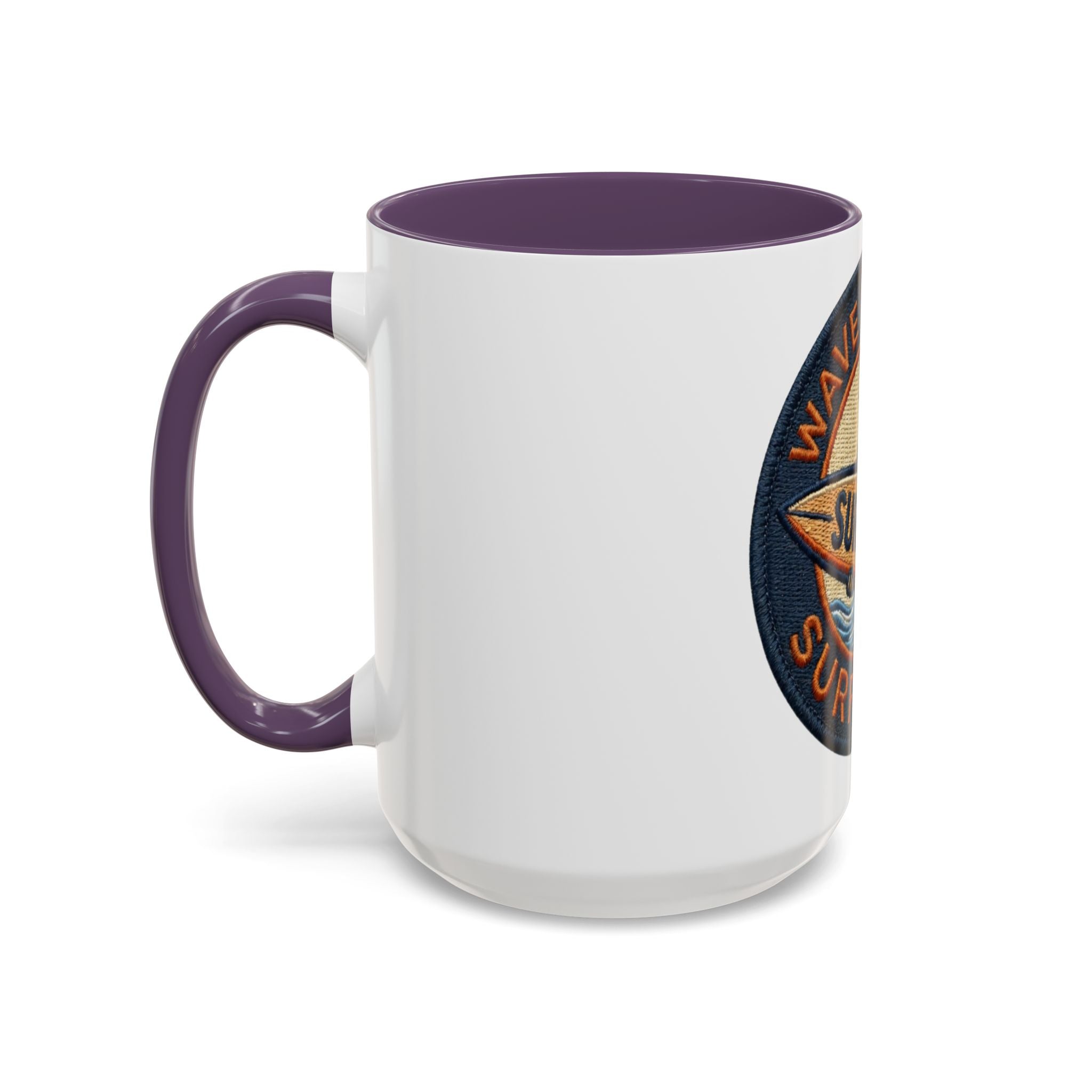 Surf's Up Wave Hunters Coffee Mug — Retro Surfin' USA Accent Mug