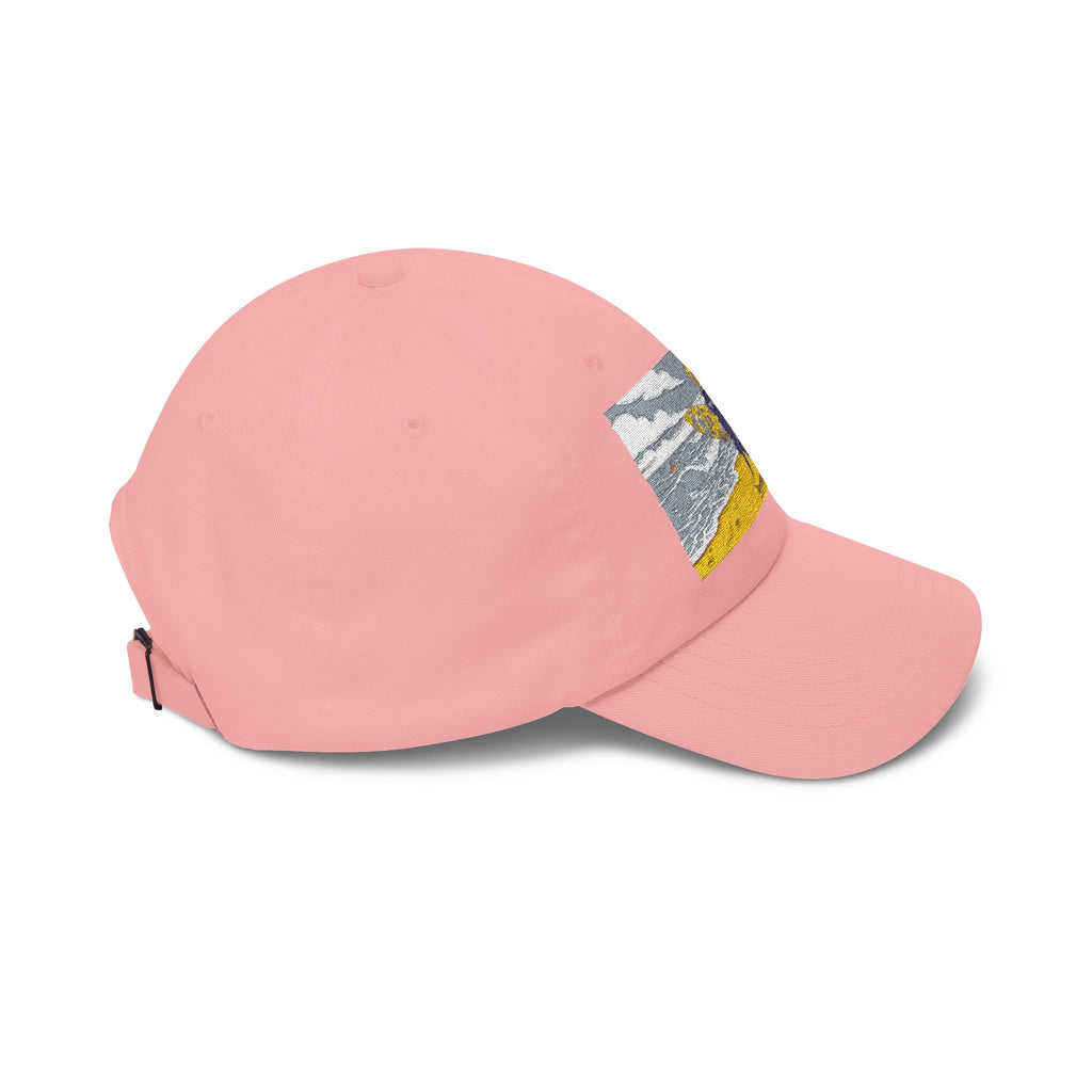 Dad Cap — Vintage Child with Kite Embroidered Baseball Hat