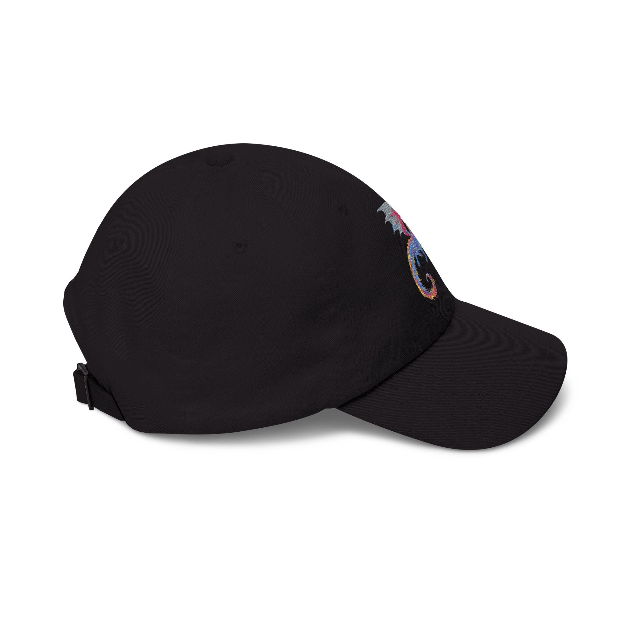 Embroidered Colorful Dragon Dad Cap — Classic Adjustable Baseball Hat
