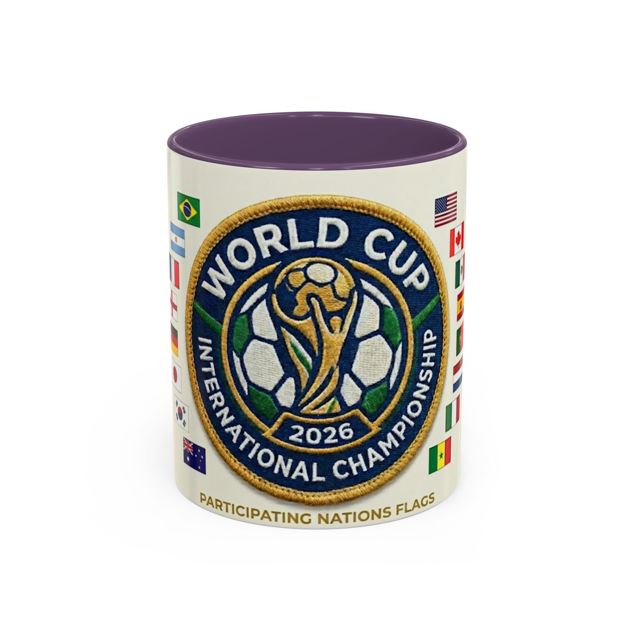 World Cup 2026 Coffee Mug — International Championship Flags 11/15oz