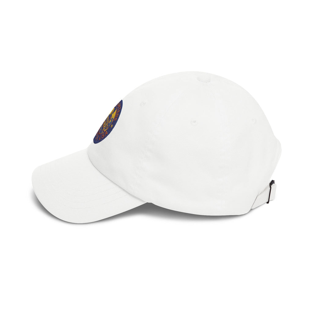 Dad Cap — Retro Surf Patch “Wave Hunter Surfin USA” Embroidered Baseball Hat