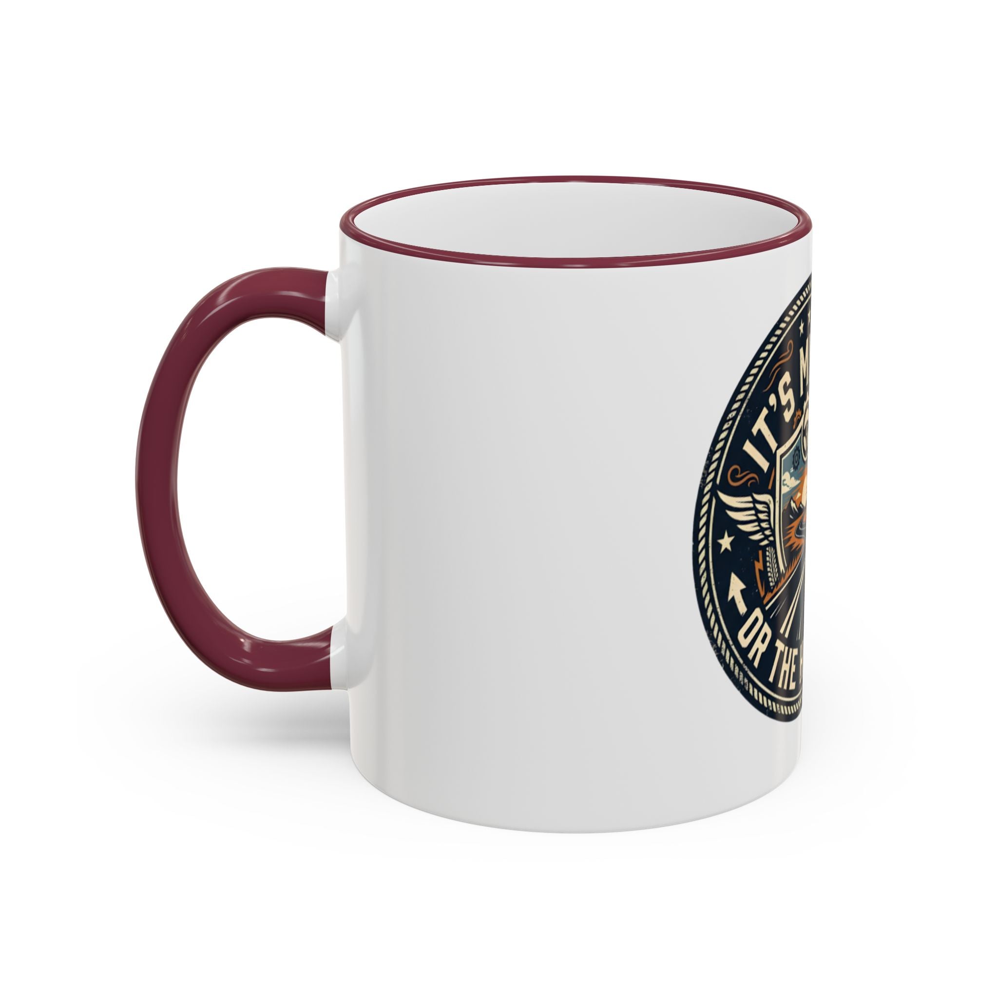 Accent Rim & Handle Mug (11oz, 15oz)