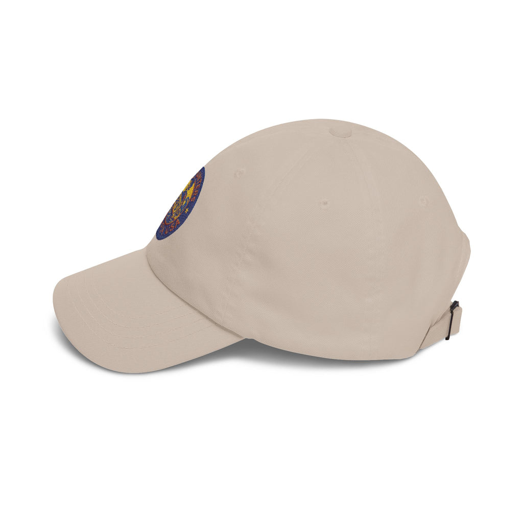 Dad Cap — Retro Surf Patch “Wave Hunter Surfin USA” Embroidered Baseball Hat