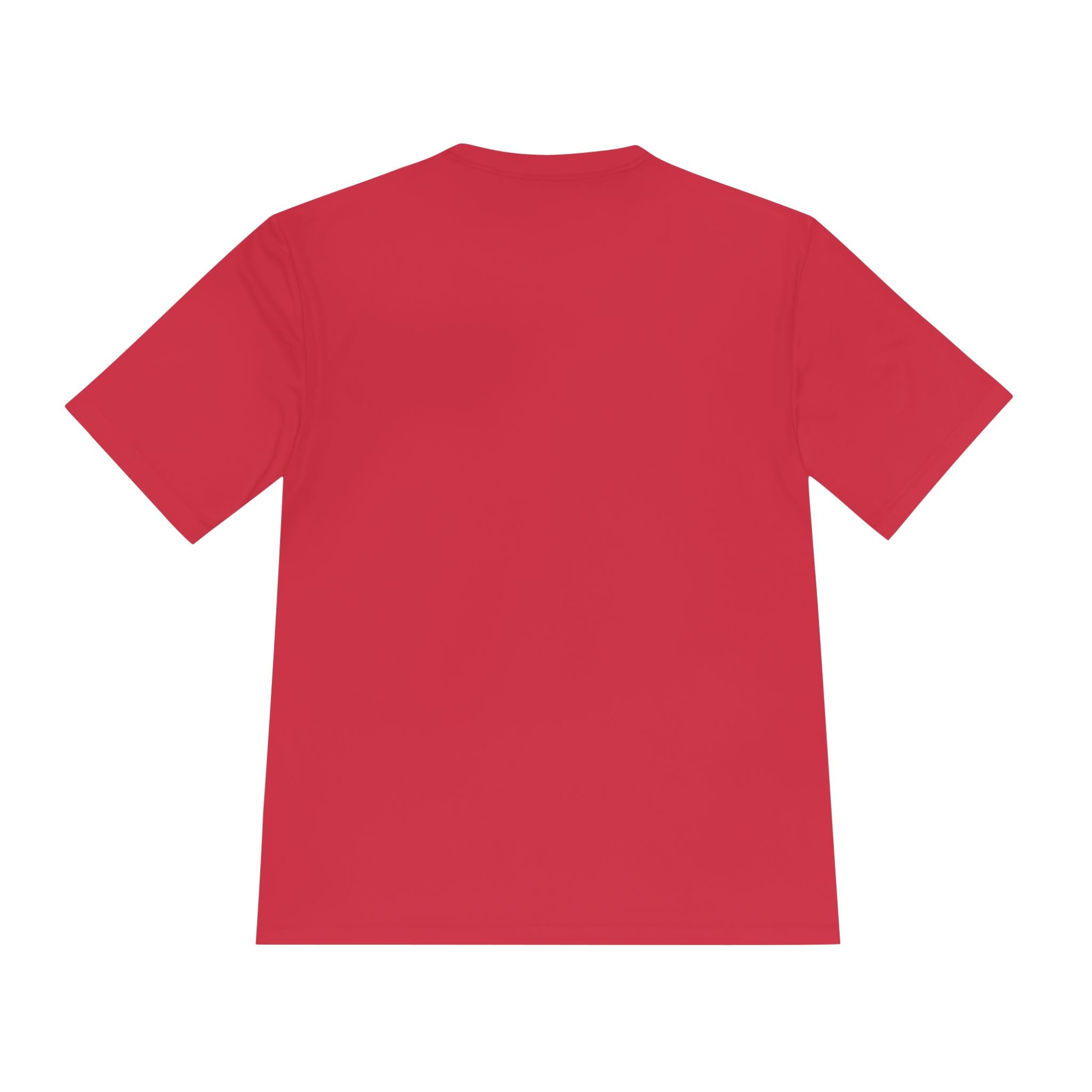 Wazup Colorblock Graphic Tee — Retro Pop 'Wazup' Moisture-Wicking Shirt