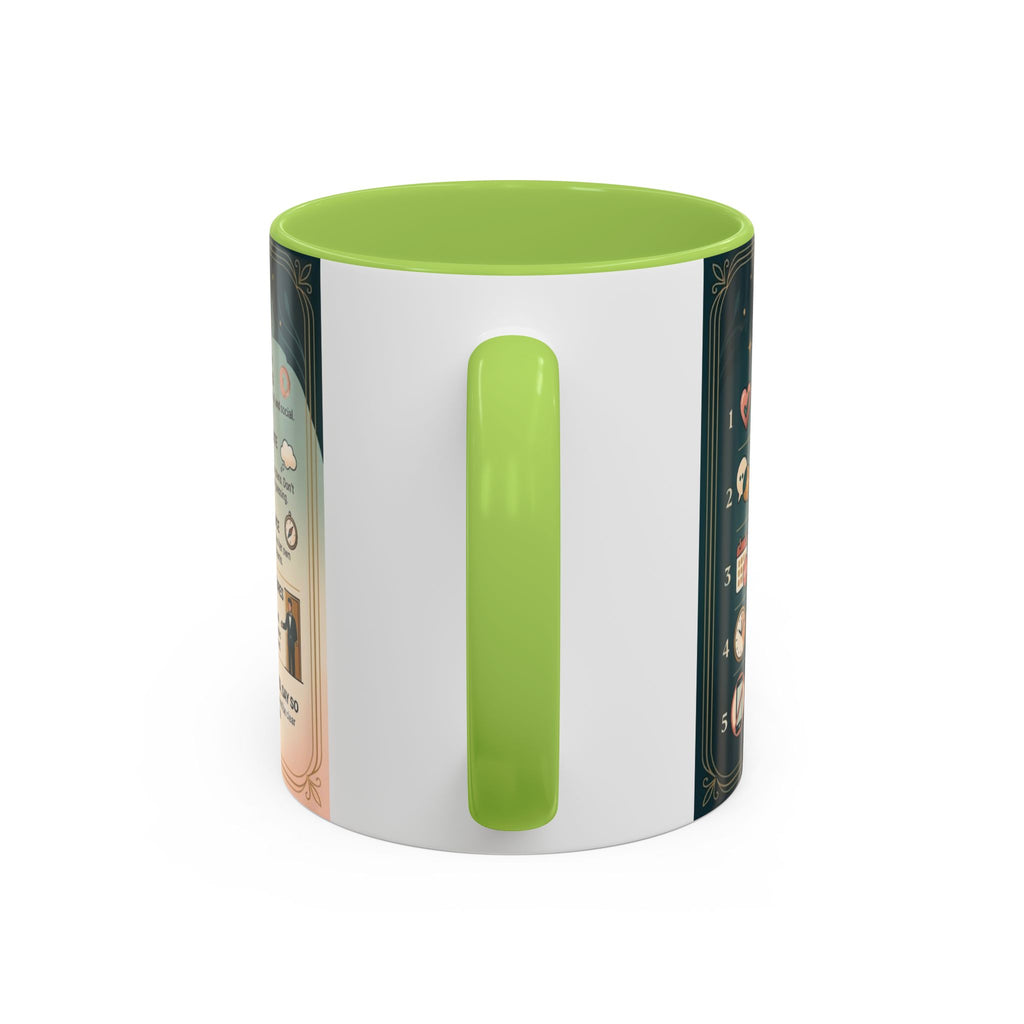 Coffee Mug - “10 Rules for Dating Her: A Modern Guide” Accent Ceramic Mug