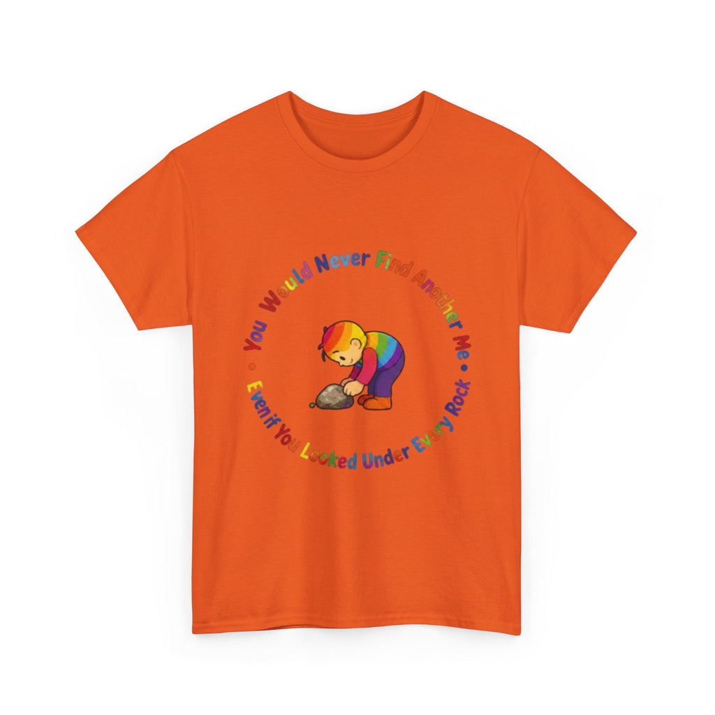 Rainbow Bear T-Shirt — "You Would Never Find Another Me" Cute Pride Graphic Tee