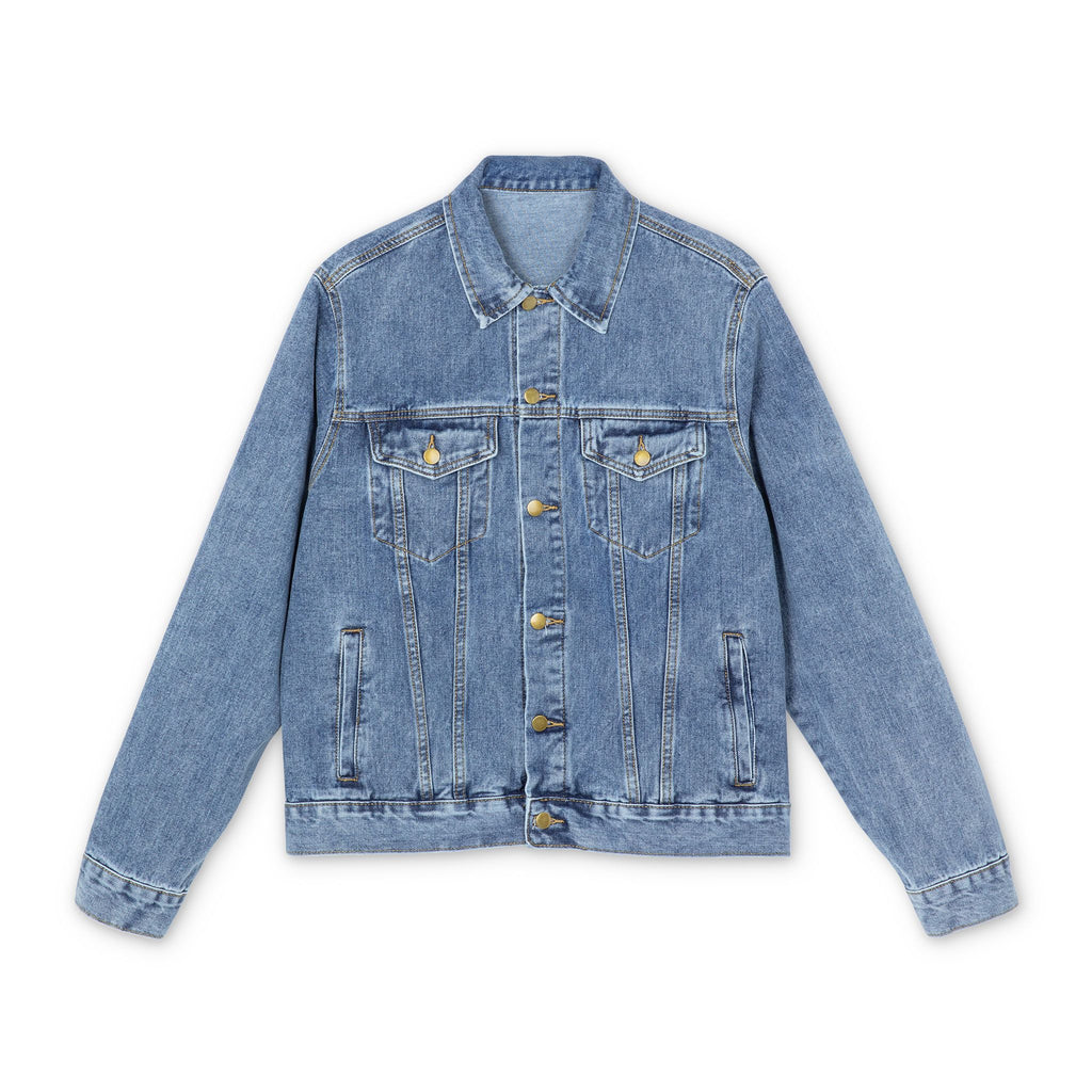 Freedom Riders Denim Jacket — Vintage Motorcycle Back Patch
