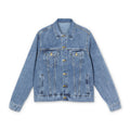 Freedom Riders Denim Jacket — Vintage Motorcycle Back Patch