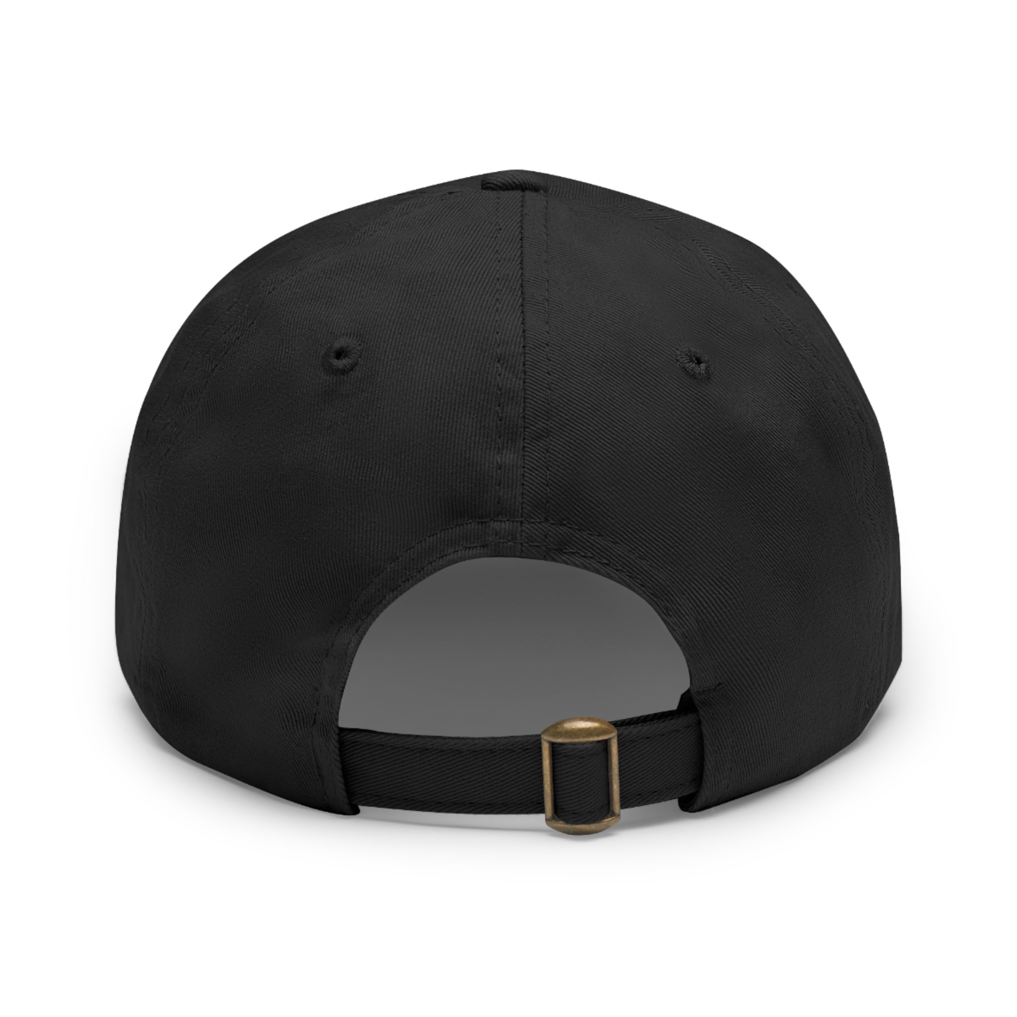 Frog Patch Dad Hat — 'Just Frog It' Leather Patch Baseball Cap