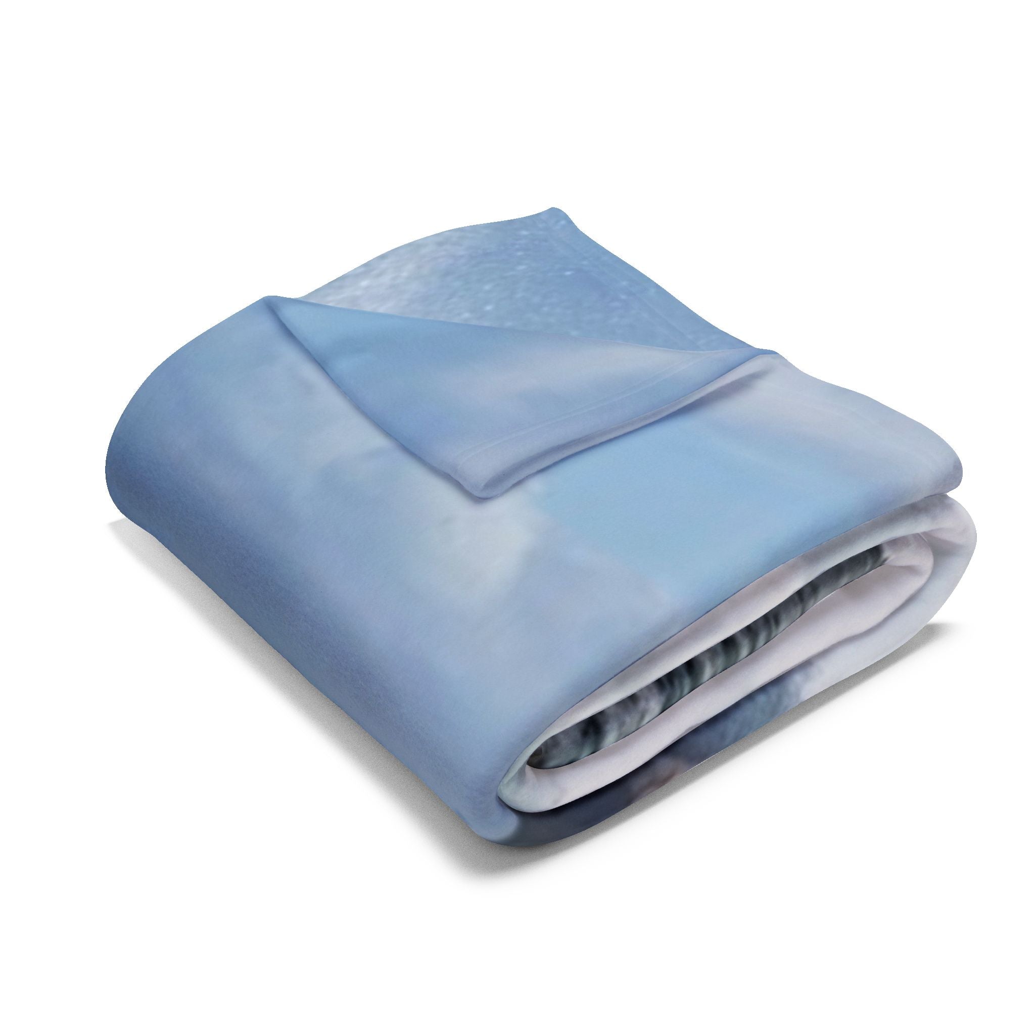 Surf Wave Arctic Fleece Blanket — Ocean Surfing Photo Throw
