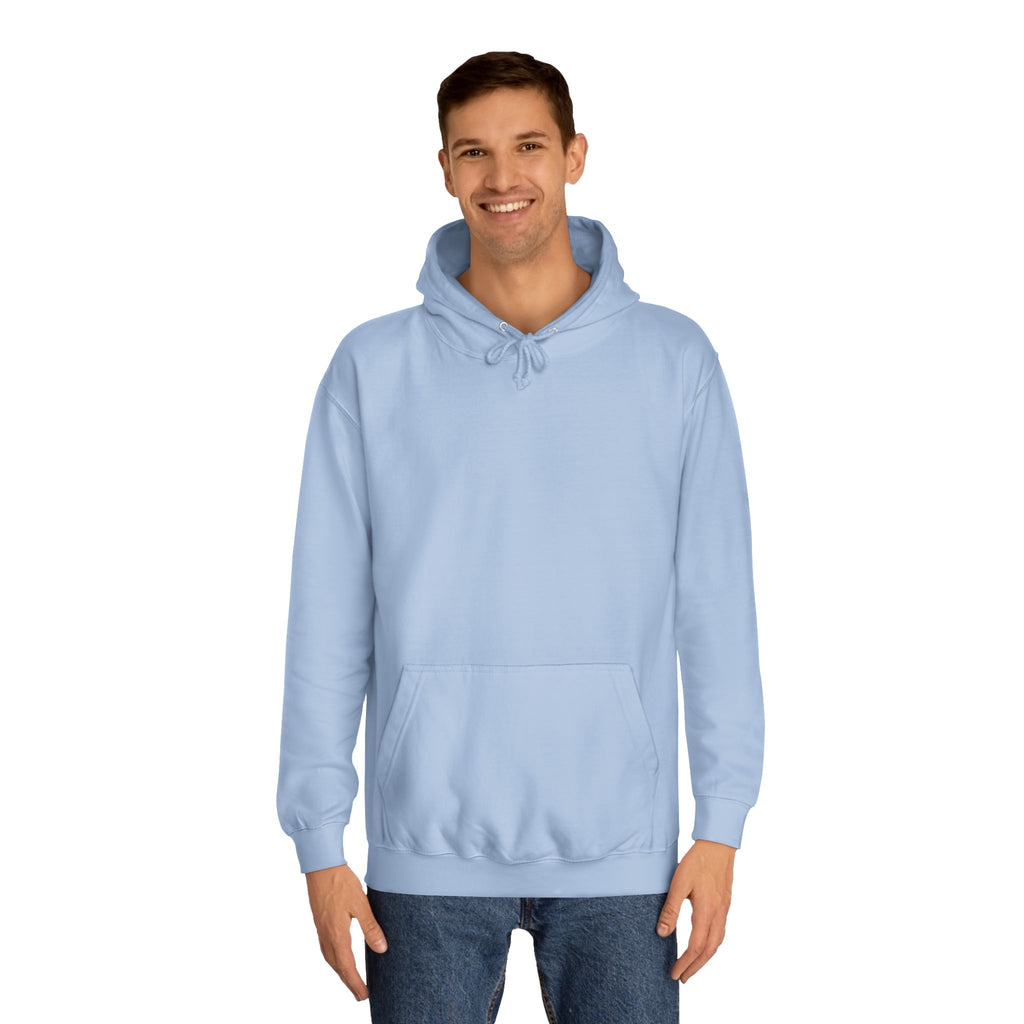 Beach Scene Hoodie — "The Beach" Retro Sunset Palm Design