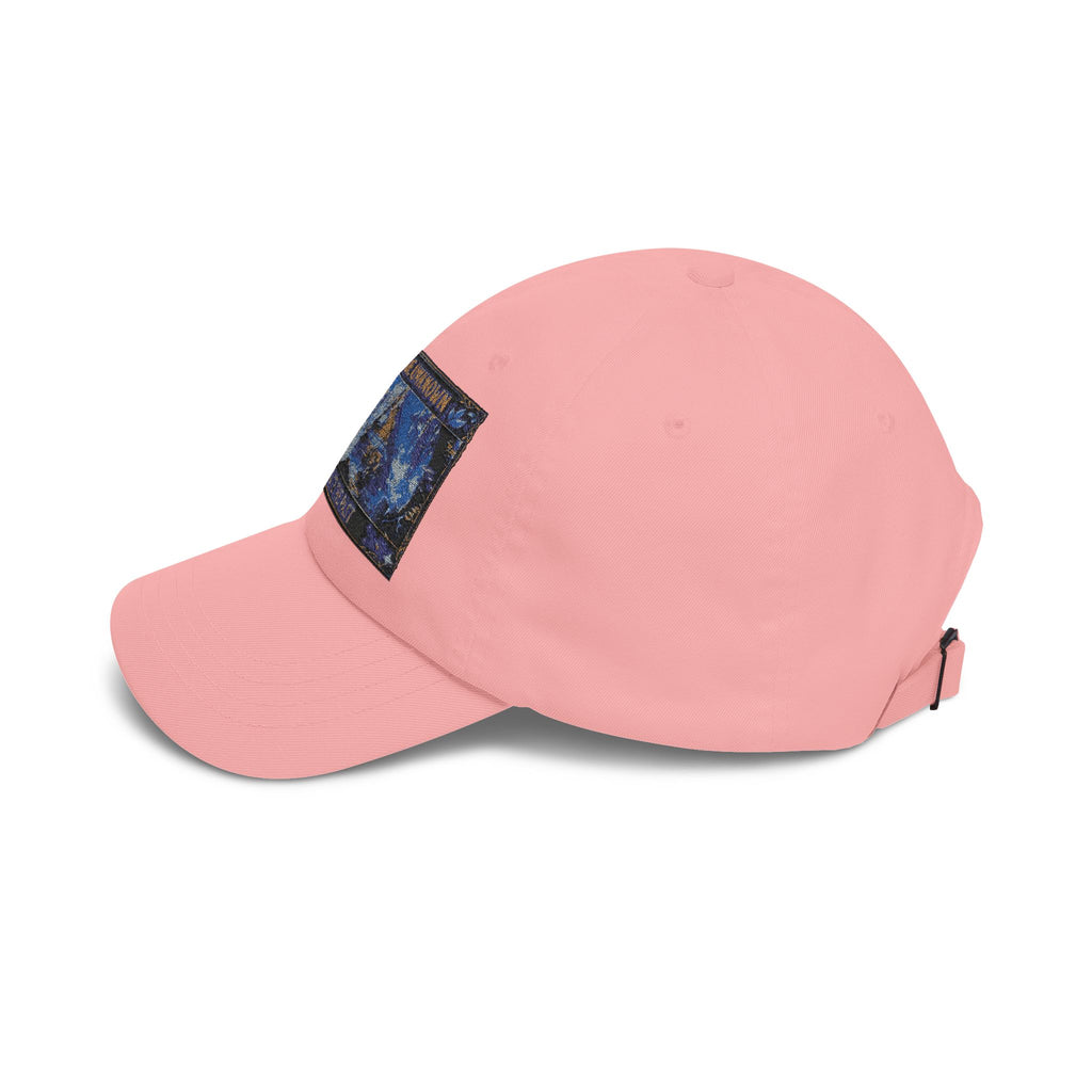 Dad Cap – 'Step Into the Unknown, Eliminate the Past' Adventure Embroidered Hat