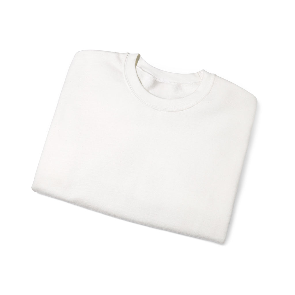 Crewneck Sweatshirt — Back Graphic Positive Notes Design ("A Place For Everyone Here")