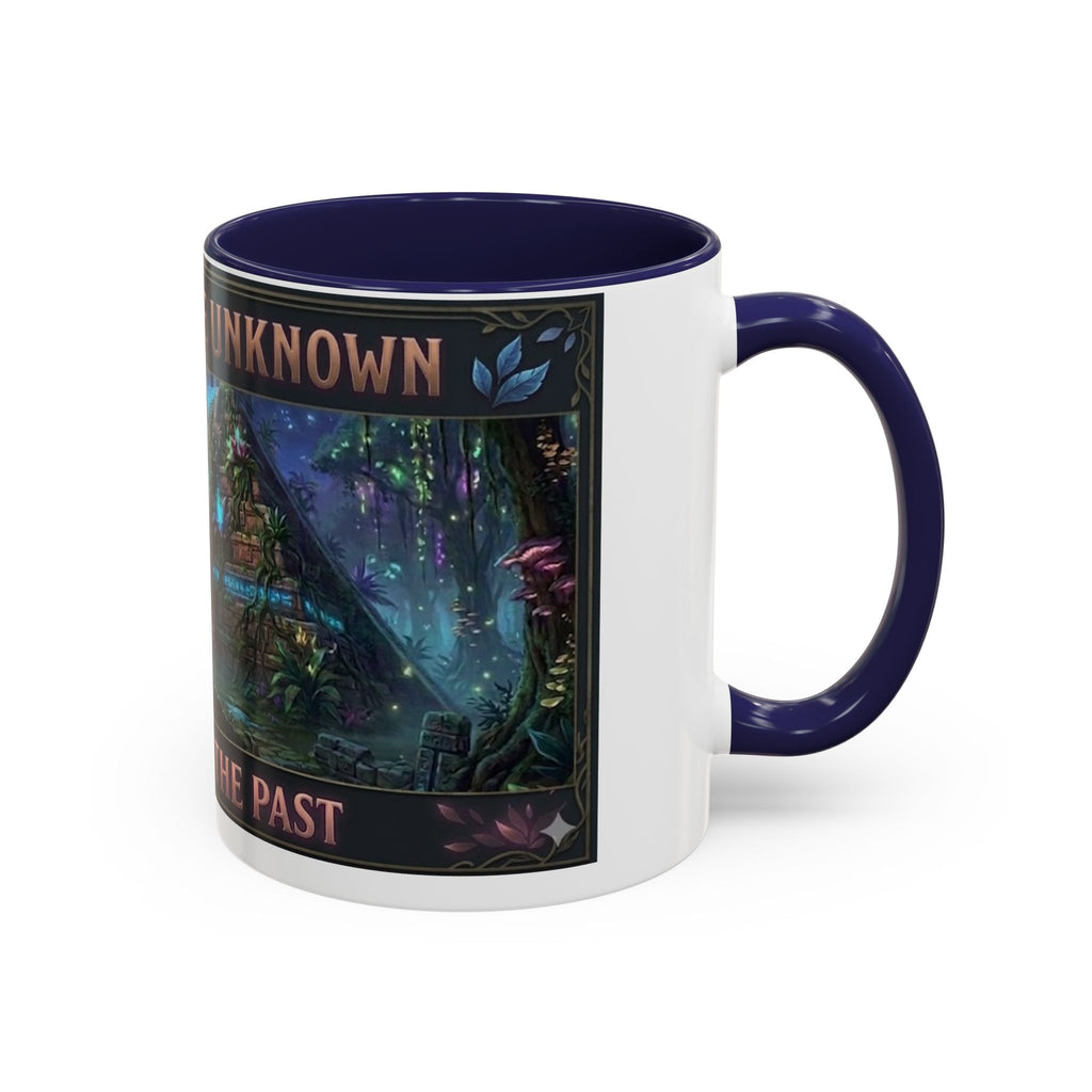 Mystical Adventure Coffee Mug — "Step Into the Unknown, Illuminate the Past"