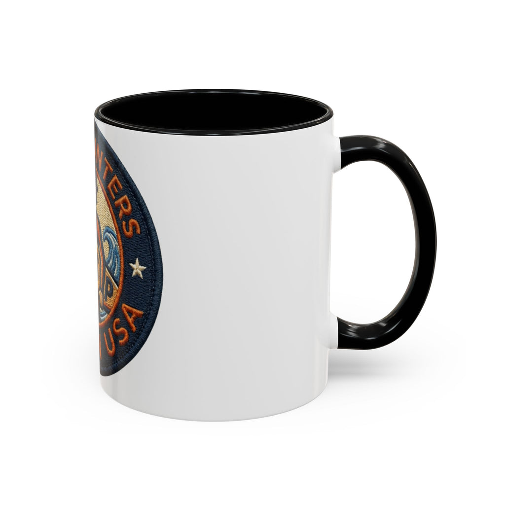 Surf's Up Wave Hunters Coffee Mug — Retro Surfin' USA Accent Mug