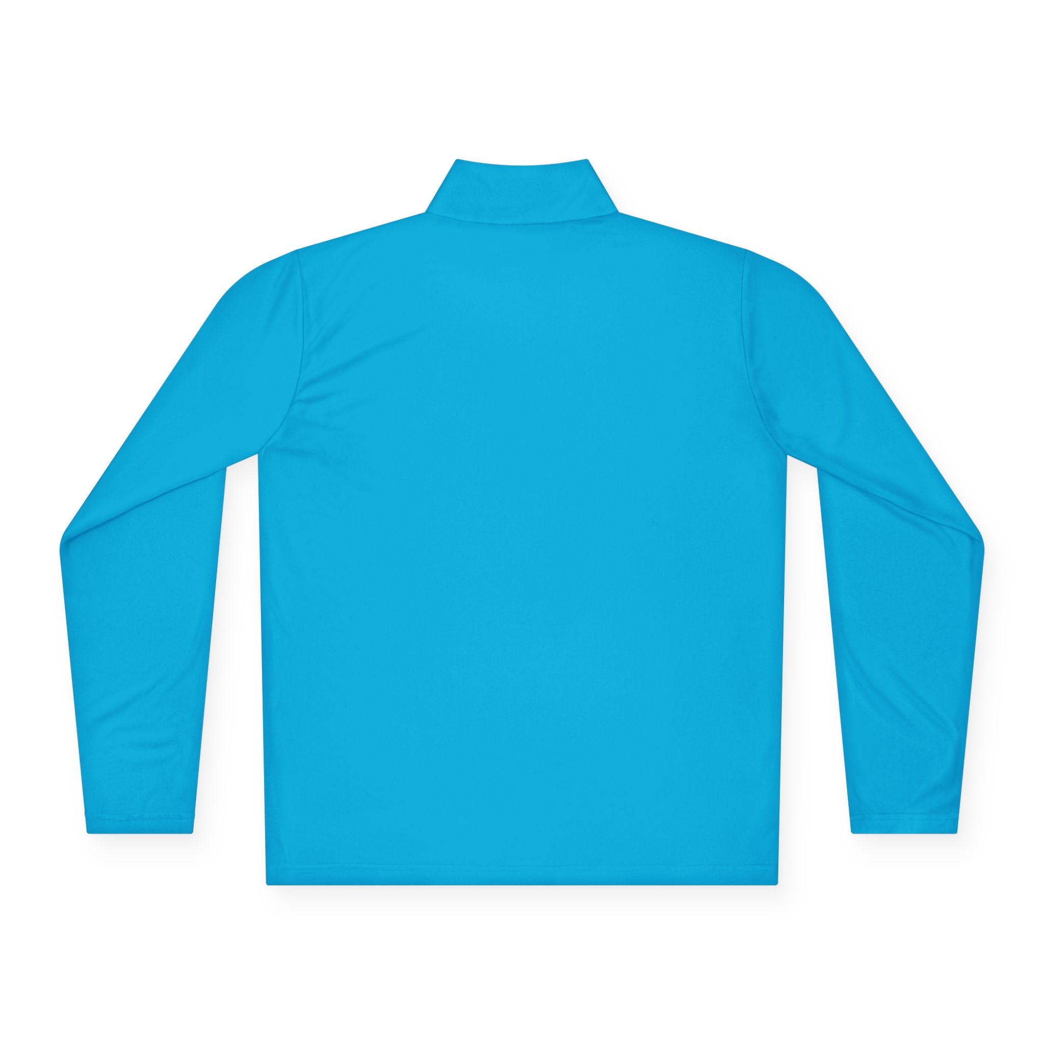 LBI Logo Cozy Crew Quarter-Zip Pullover — Retro Sunset