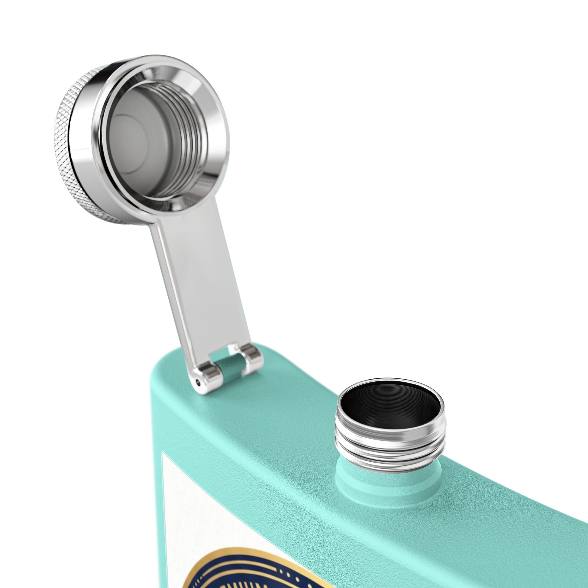 Flask — Celestial Elixir Stainless Steel 6oz Hip Flask