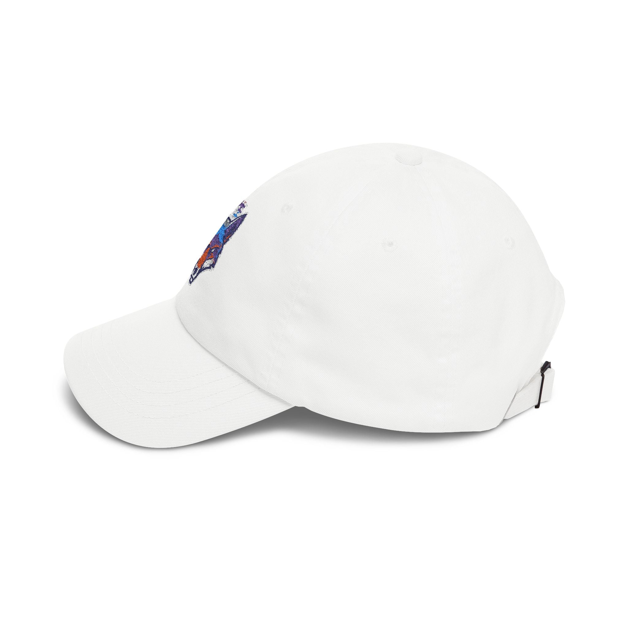 Fox Face Dad Cap — Colorful Watercolor Fox Embroidery Baseball Hat