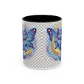 Magic Moon Cat Accent Mug — Cute Fantasy Butterfly Kitty Coffee Cup (11/15oz)
