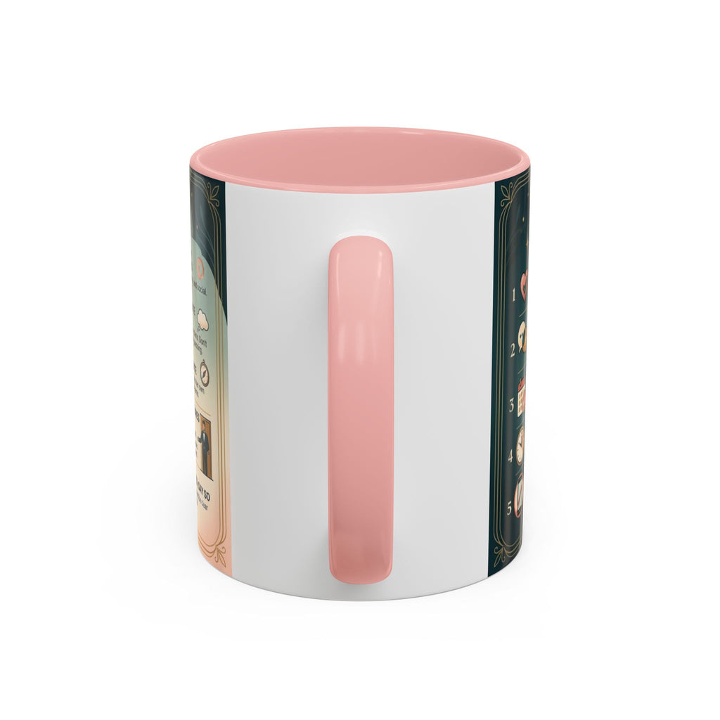 Coffee Mug - “10 Rules for Dating Her: A Modern Guide” Accent Ceramic Mug