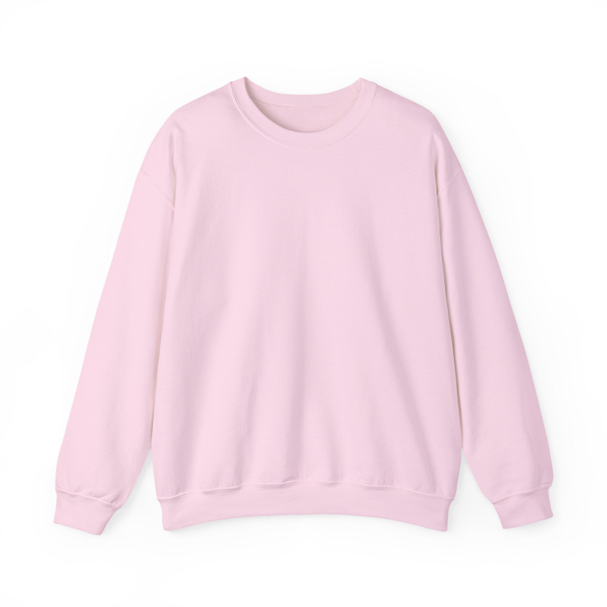 Crewneck Sweatshirt — Back Graphic Positive Notes Design ("A Place For Everyone Here")