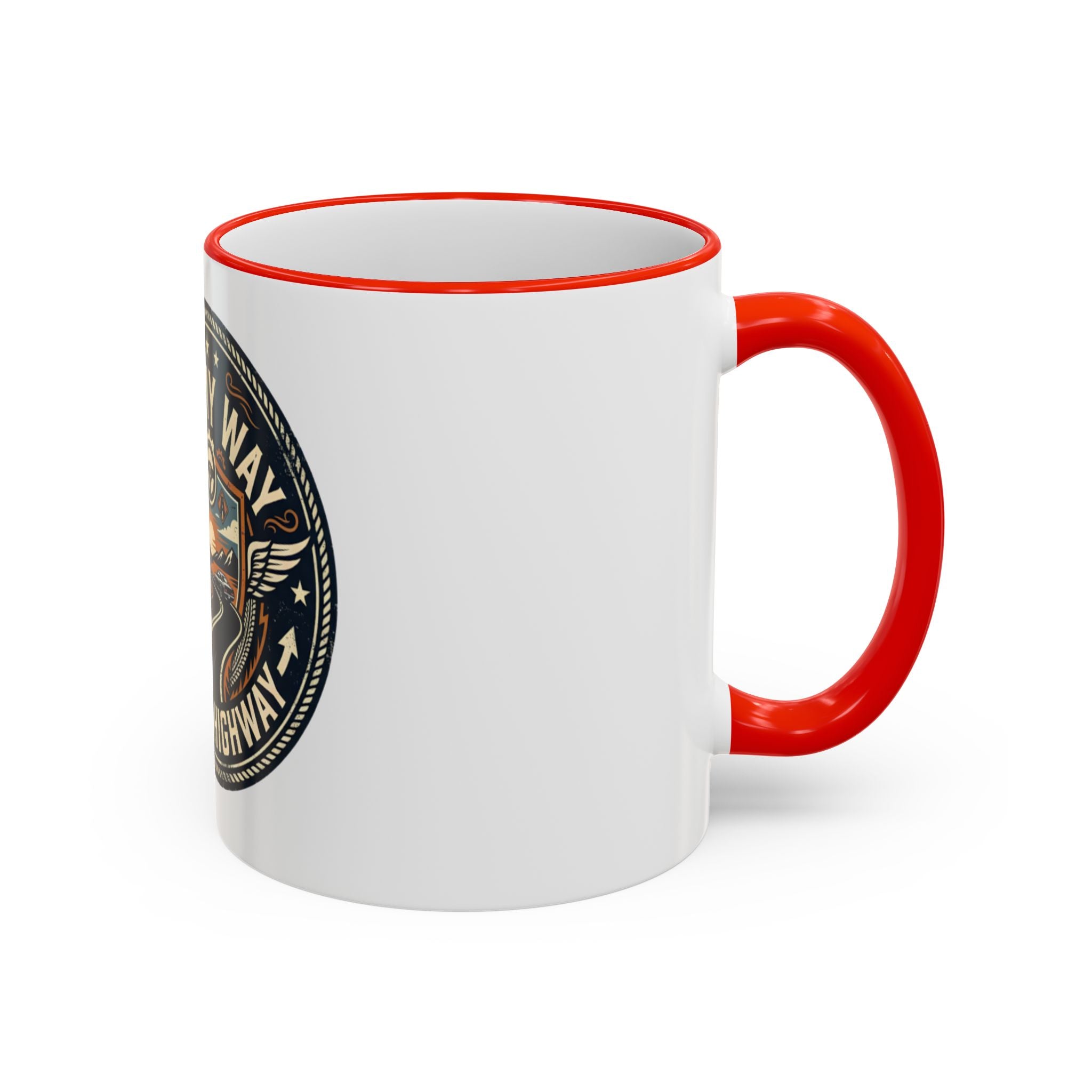 Accent Rim & Handle Mug (11oz, 15oz)