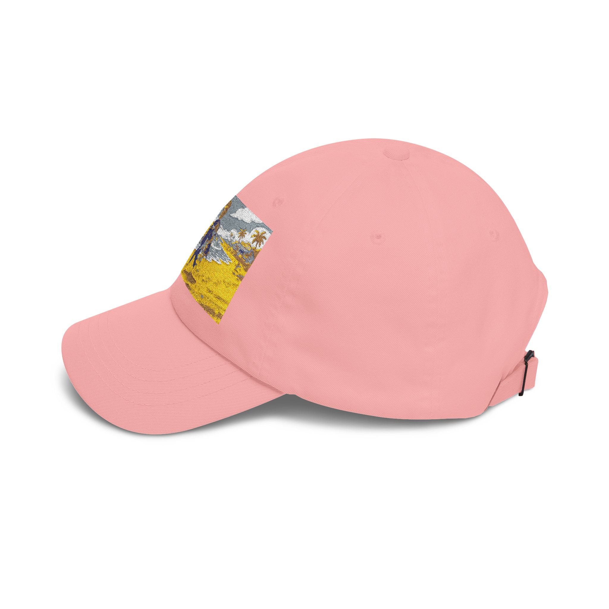 Dad Cap — Vintage Child with Kite Embroidered Baseball Hat