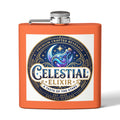 Flask — Celestial Elixir Stainless Steel 6oz Hip Flask
