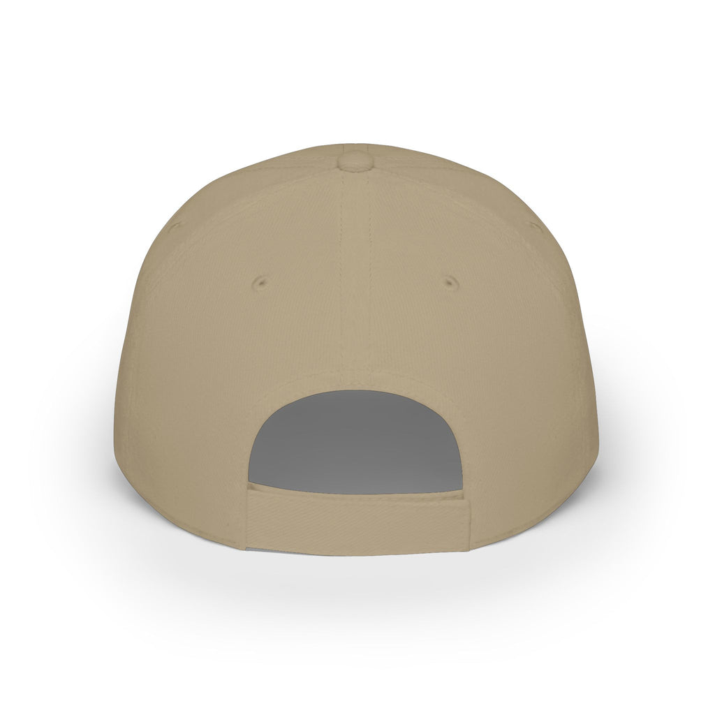 Patriotic Eagle Baseball Cap — American Flag Embroidered Red Low-Profile Hat