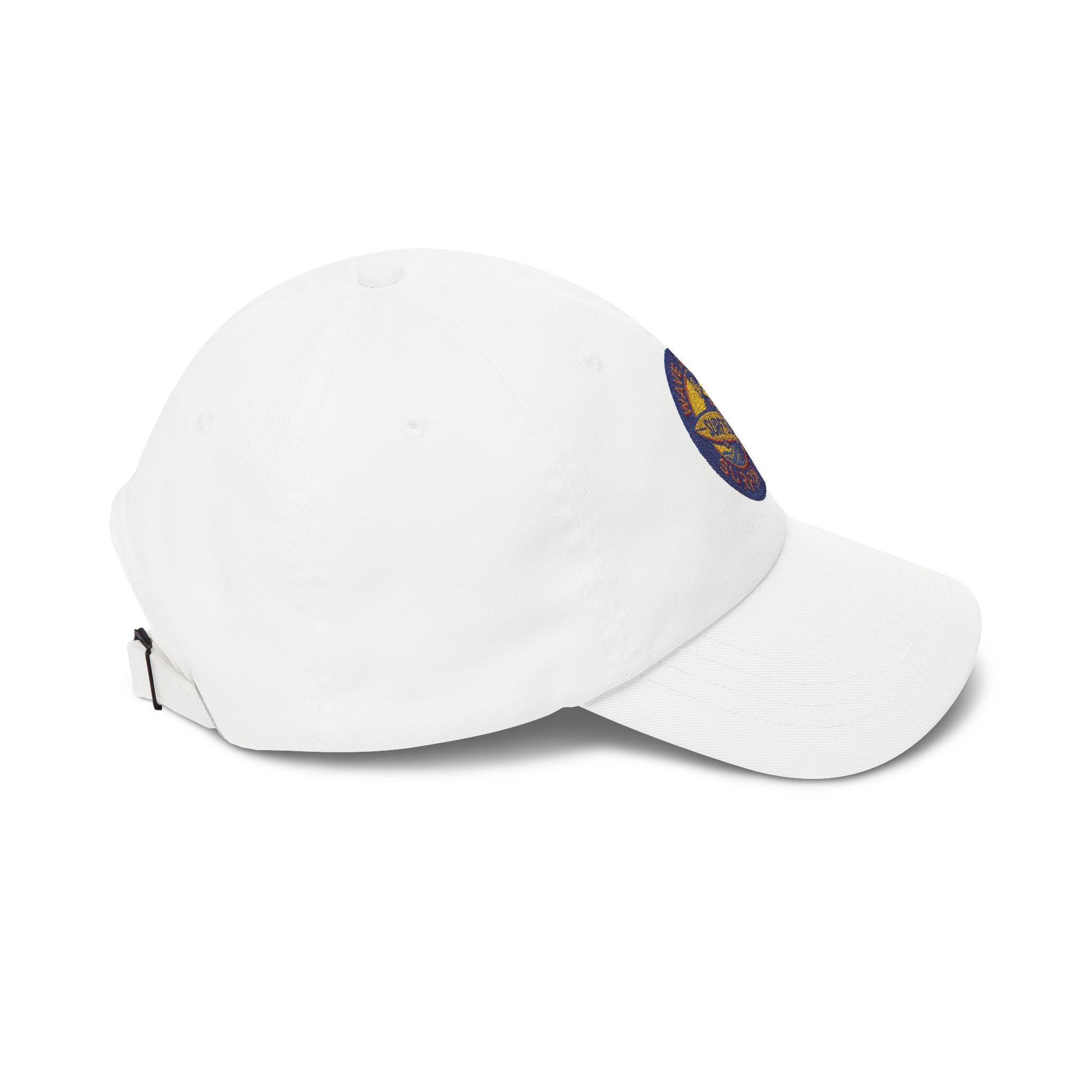 Dad Cap — Retro Surf Patch “Wave Hunter Surfin USA” Embroidered Baseball Hat