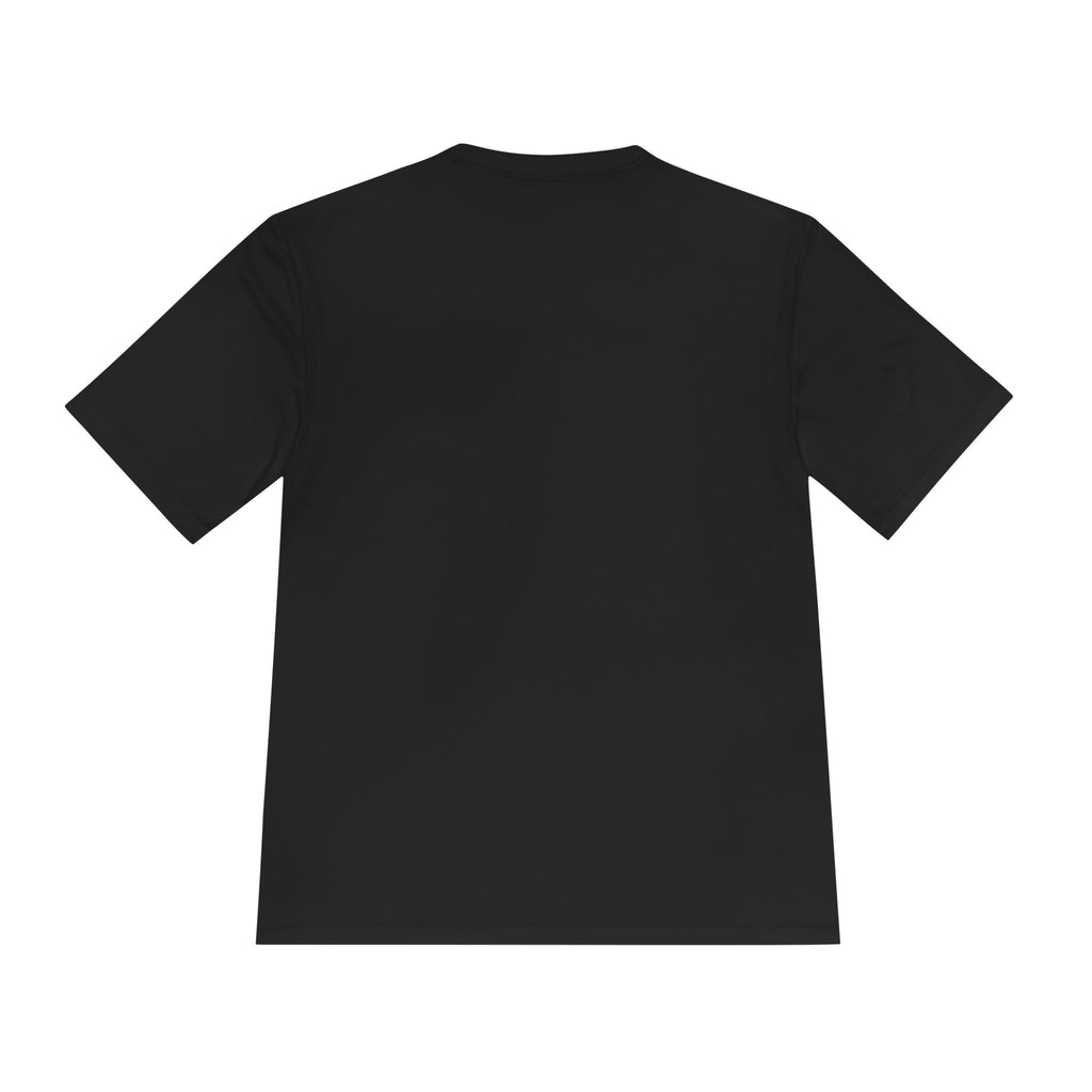 Wazup Colorblock Graphic Tee — Retro Pop 'Wazup' Moisture-Wicking Shirt