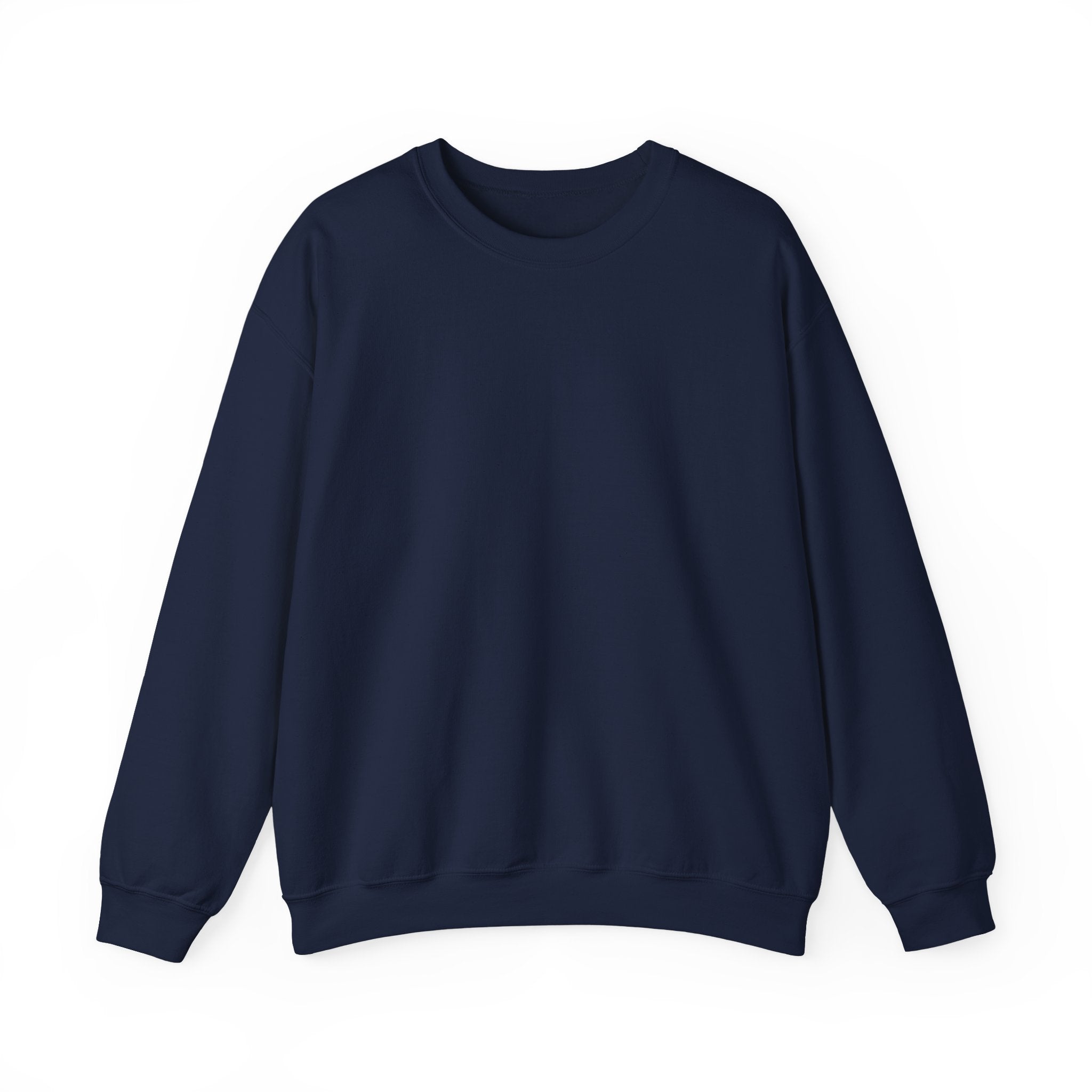 Crewneck Sweatshirt — Back Graphic Positive Notes Design ("A Place For Everyone Here")